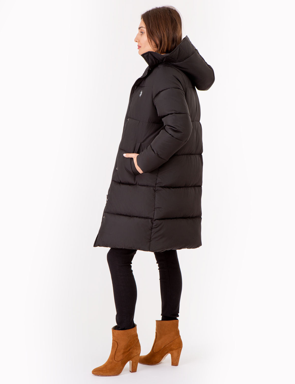 Maxi Snorkel Hooded Puffer Jacket for Winter | Waterproof & Warm