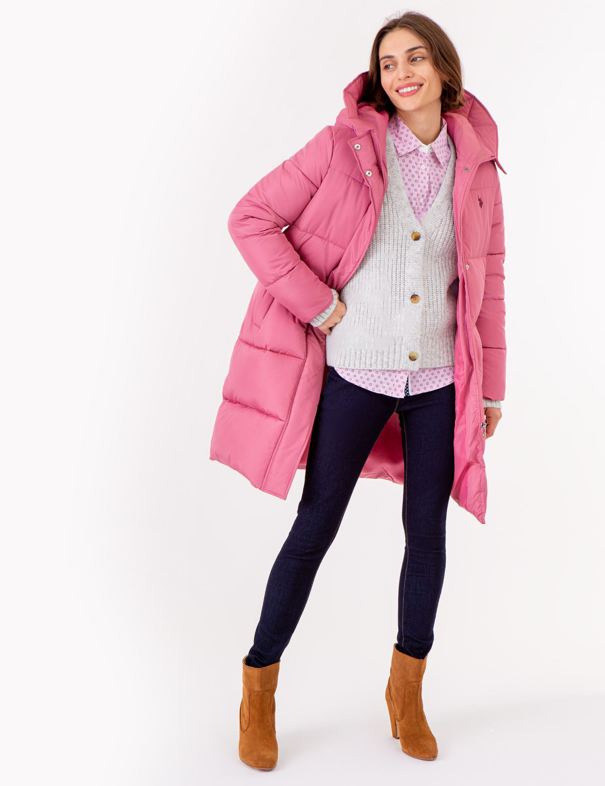 Maxi Snorkel Hooded Puffer Jacket for Winter | Waterproof & Warm