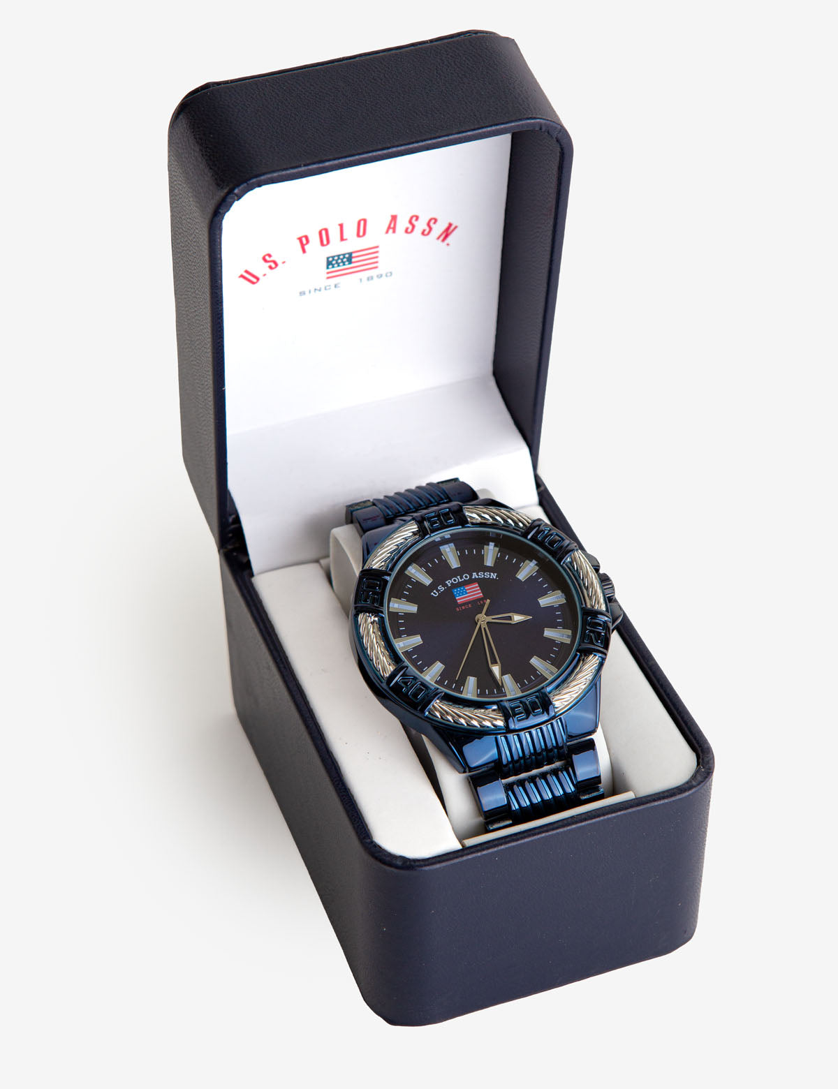 Men's Bluetone Bracelet Watch with Rope Detail | Stylish & Durable