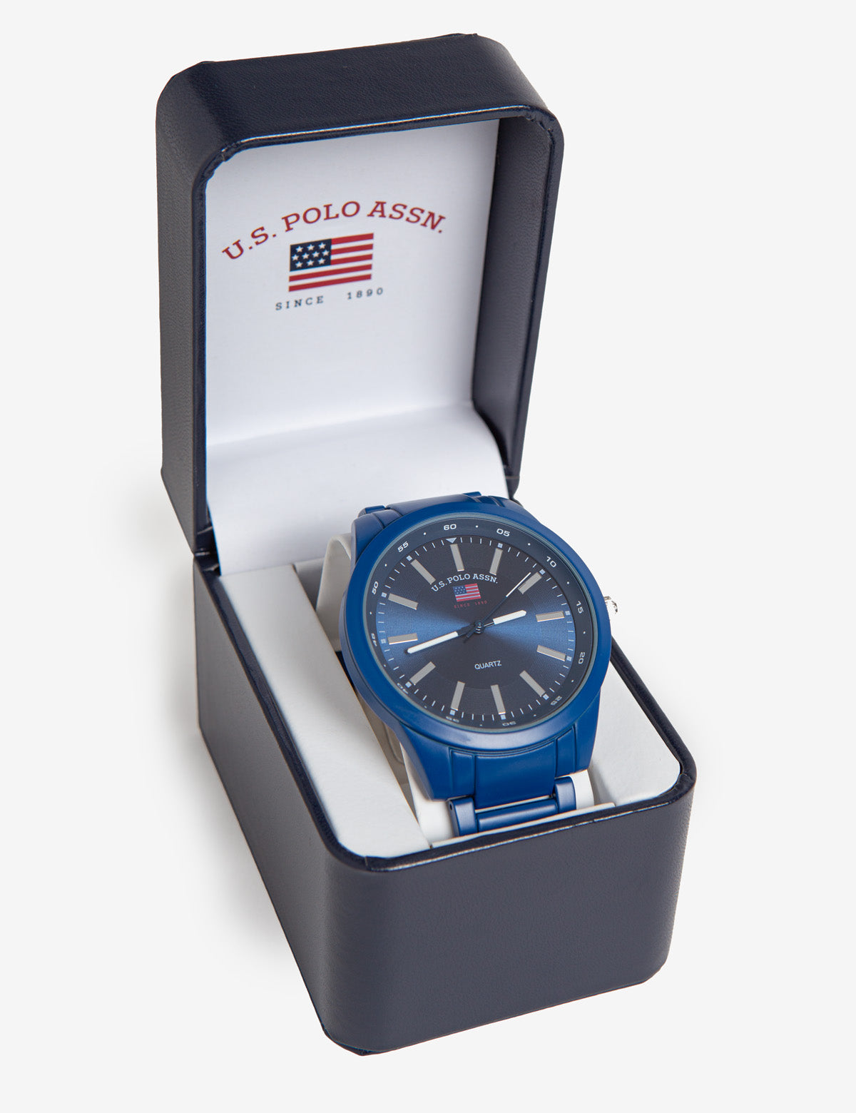 Navy Blue Analog Bracelet Watch for Men | Waterproof & Stylish