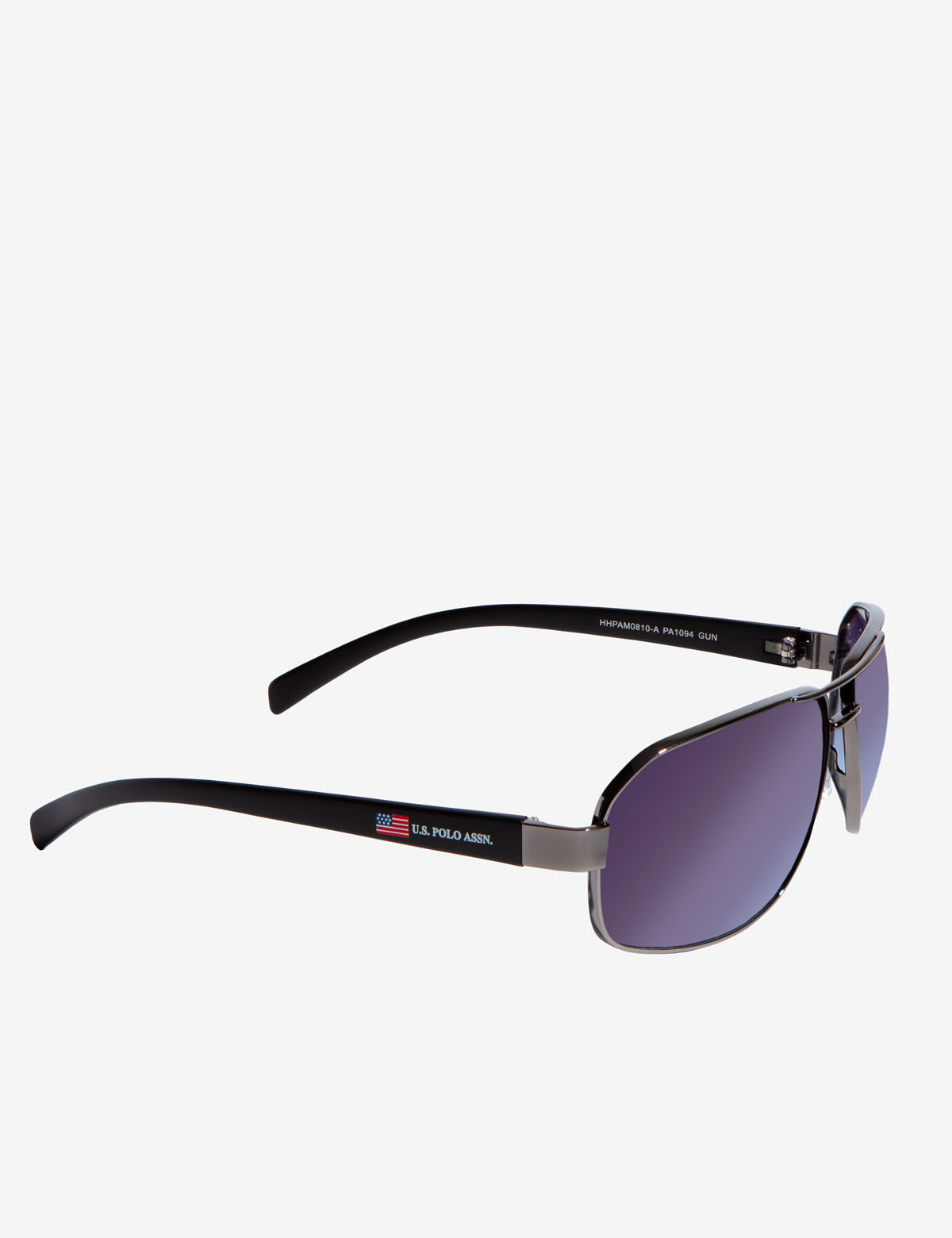 Men's Rectangular Metal Navigator Sunglasses for Outdoor Style
