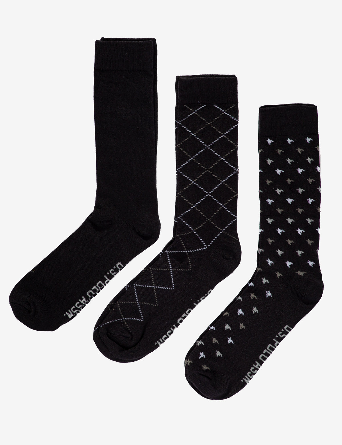 Men's 3-Pack Super Soft Dress Socks | Comfort & Style