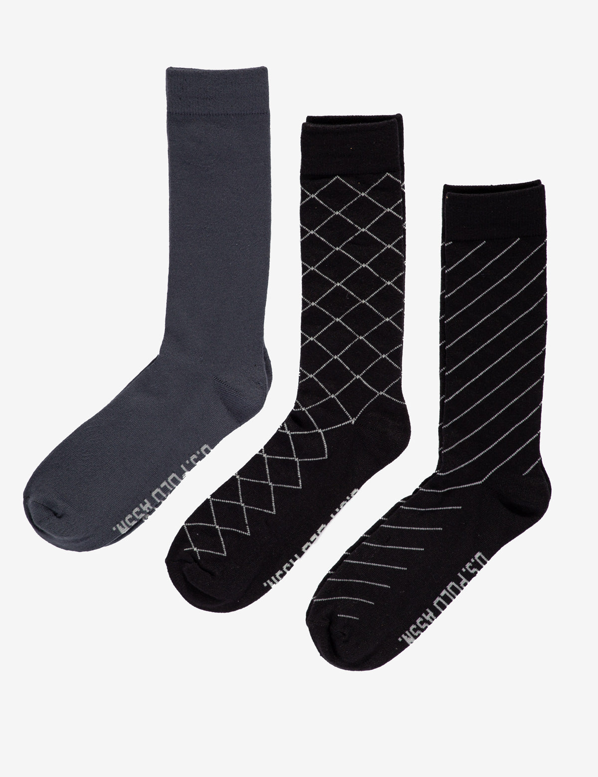 Men's 3-Pack Super Soft Dress Socks | Comfort & Style
