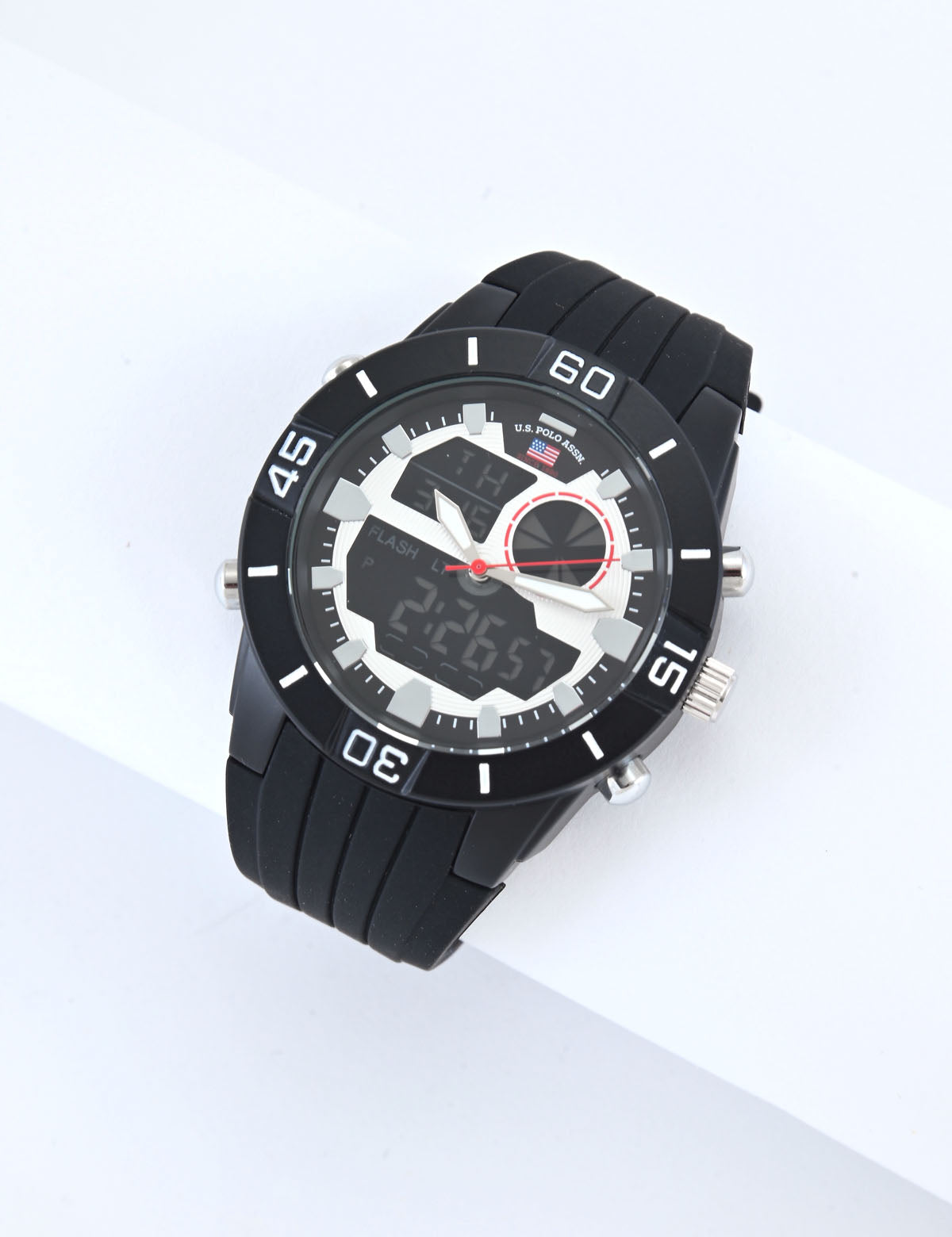 Men's Black Digital Sport Watch with Strap | ANA