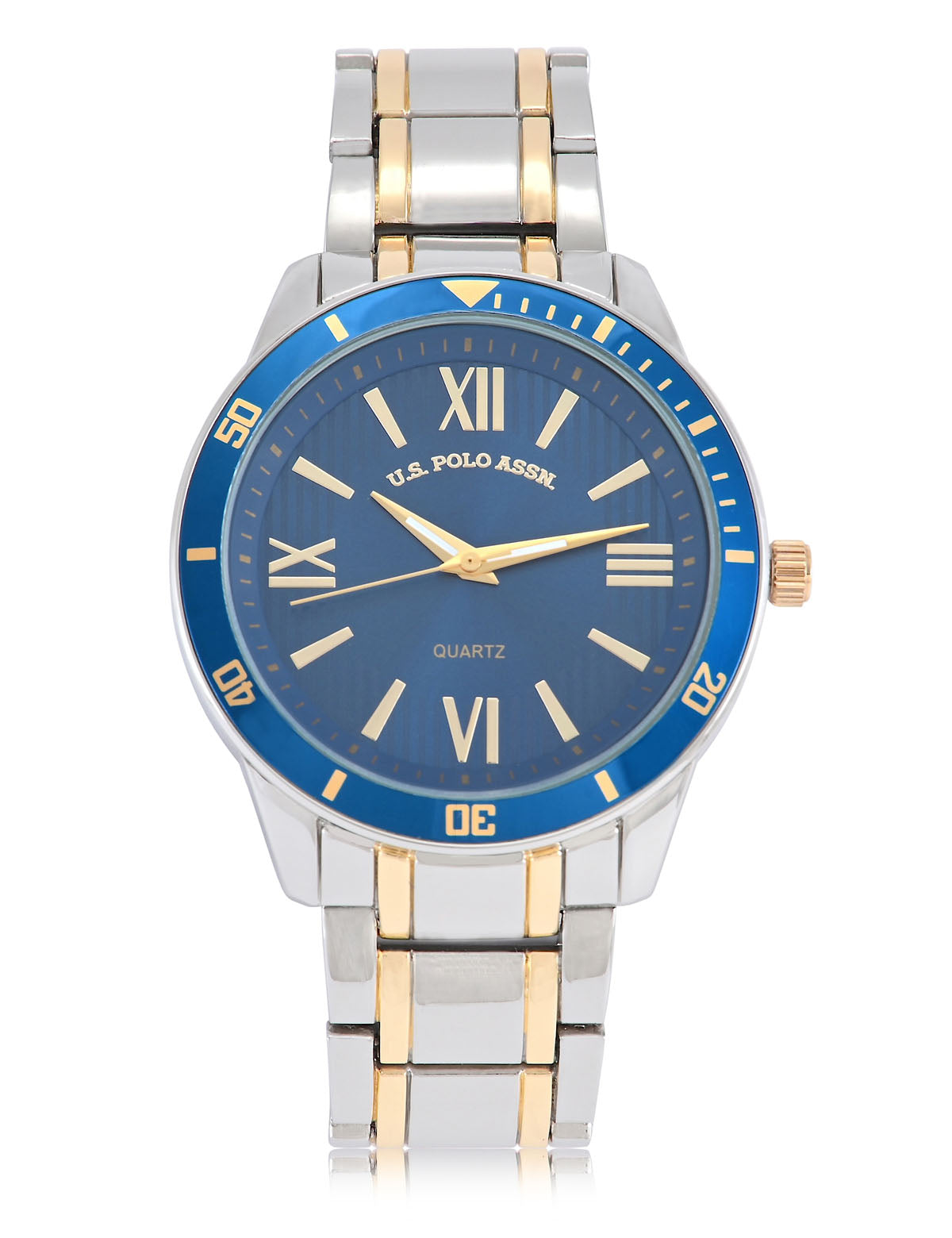 Men's Silver Link Bracelet Watch | Stainless Steel & Waterproof