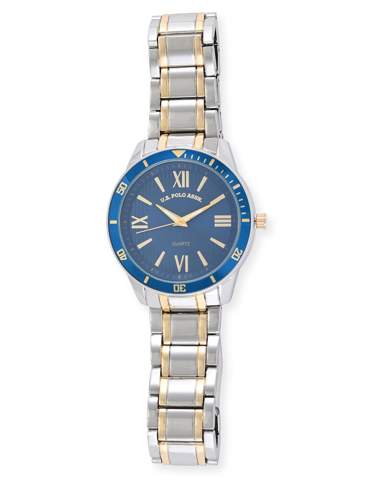 Men's Silver Link Bracelet Watch | Stainless Steel & Waterproof