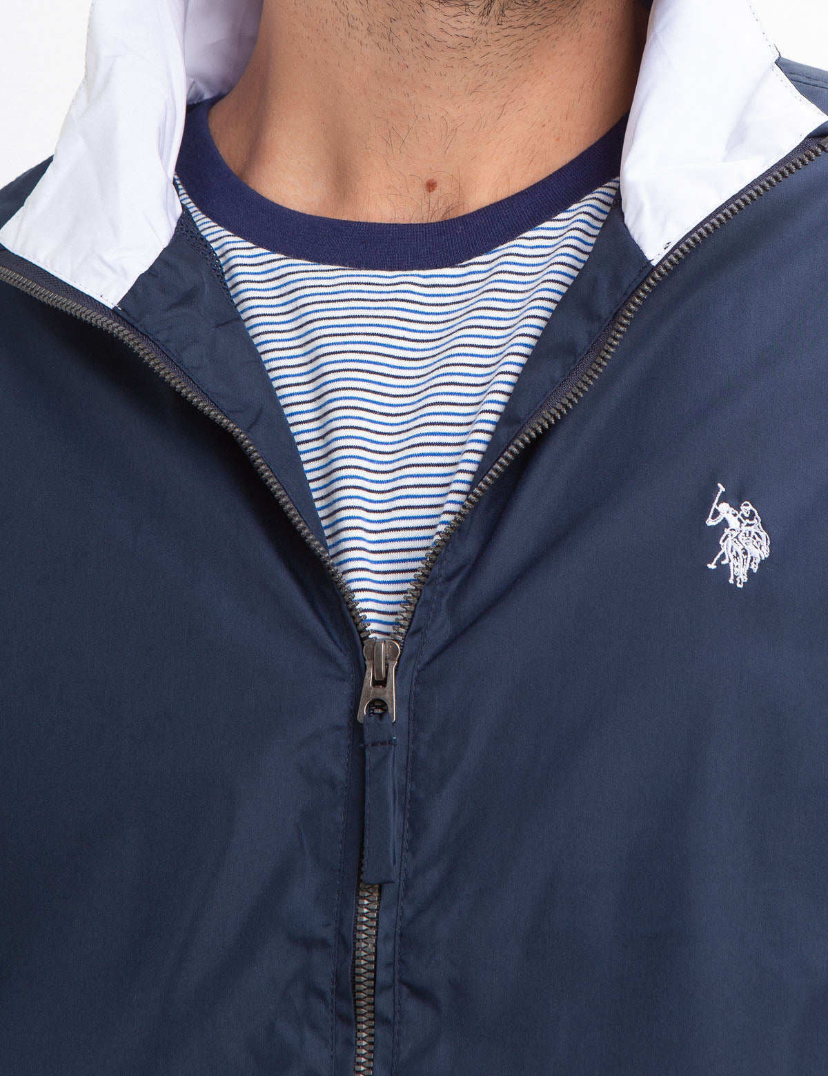 Mesh-Lined Windbreaker Jacket with Front Pockets | Lightweight & Breathable