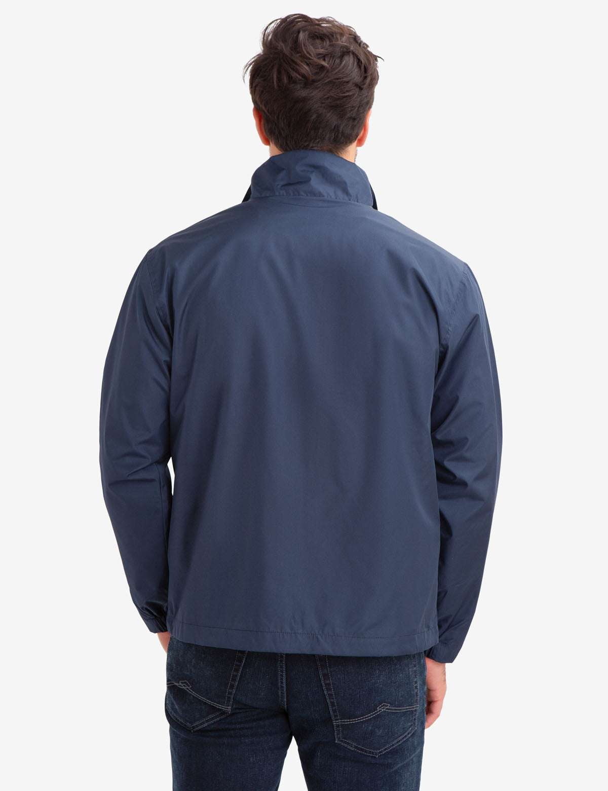 Mesh-Lined Windbreaker Jacket with Front Pockets | Lightweight & Breathable
