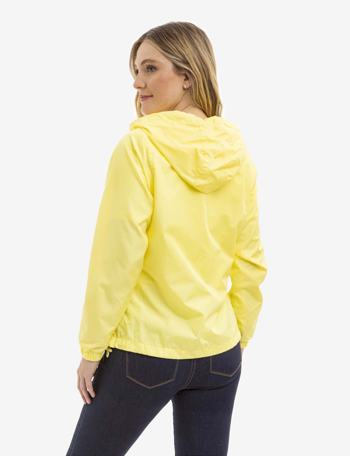 Metallic Logo Windbreaker Jacket for Men & Women