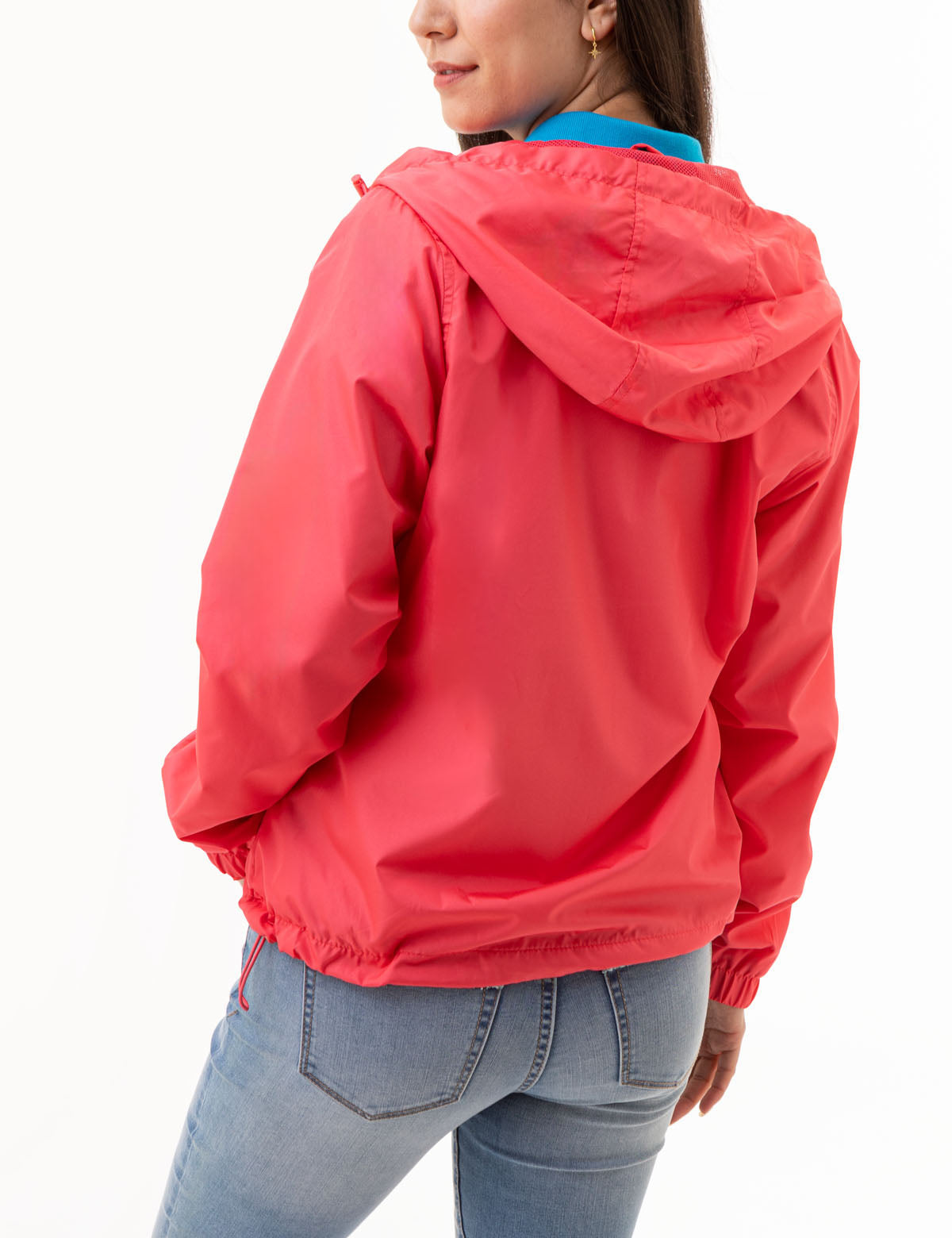 Metallic Logo Windbreaker Jacket for Men & Women