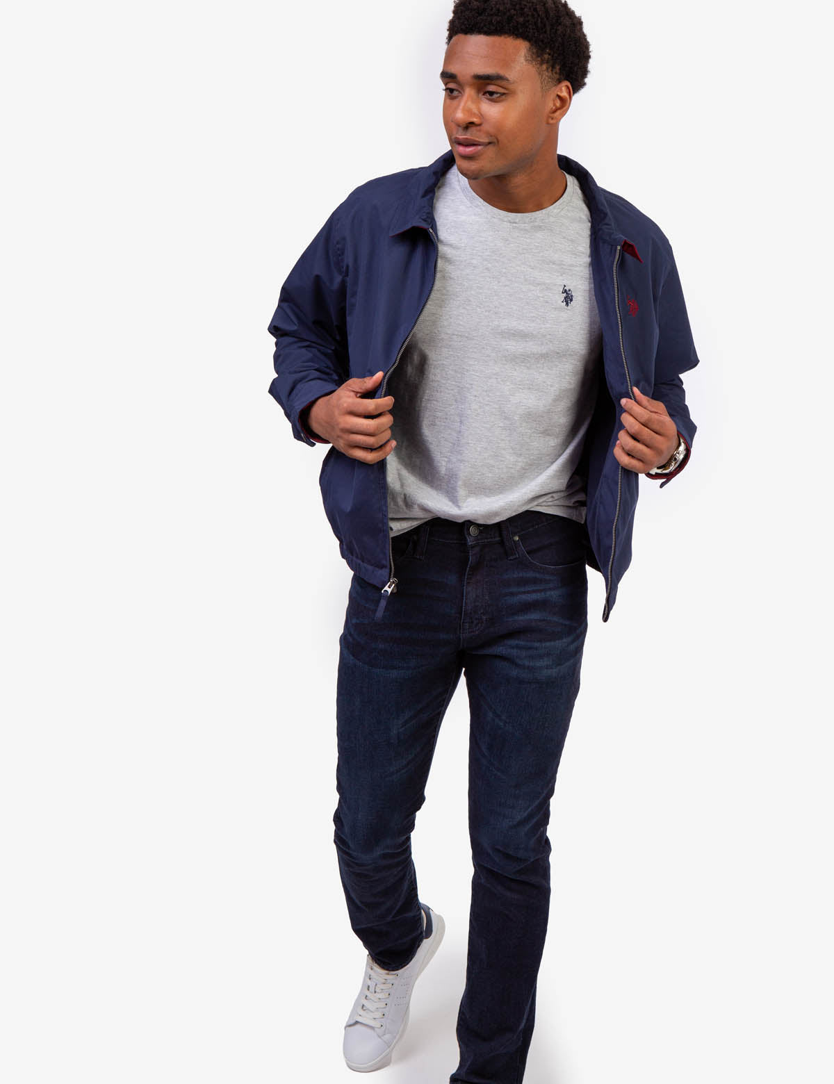 Micro Fleece Golf Jacket with Zip Pocket & Collar | Waterproof