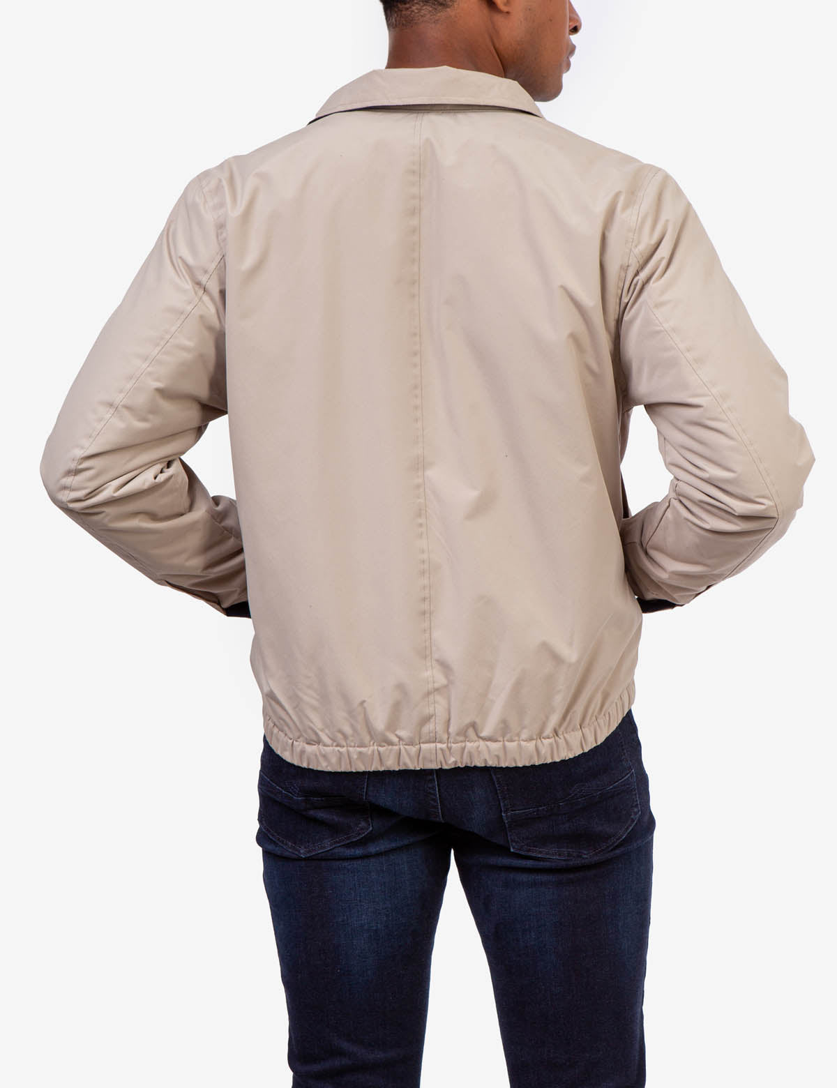 Micro Fleece Golf Jacket with Zip Pocket & Collar | Waterproof
