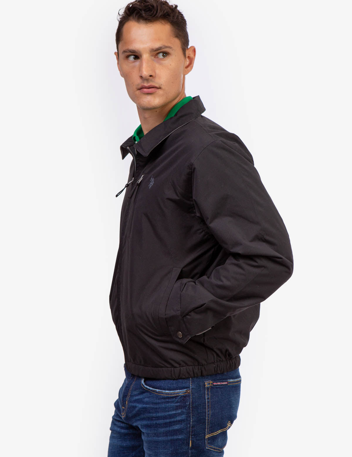 Micro Fleece Golf Jacket with Zip Pocket & Collar | Waterproof