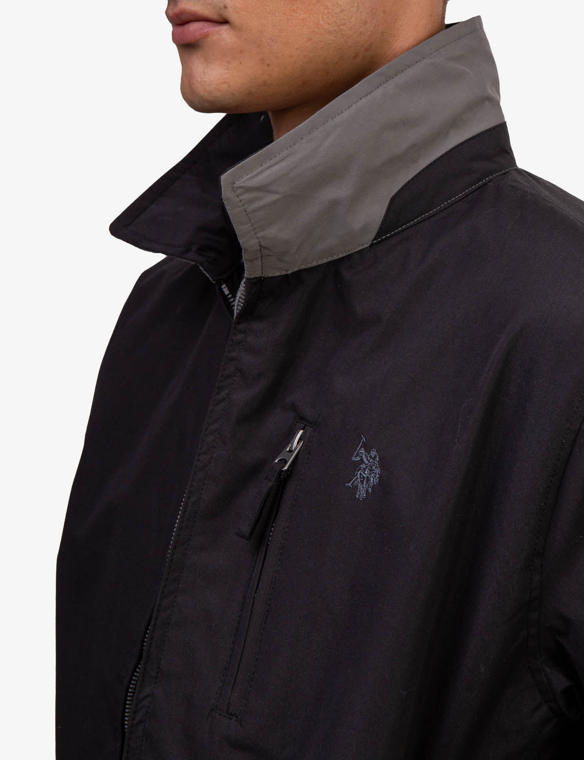 Micro Fleece Golf Jacket with Zip Pocket & Collar | Waterproof
