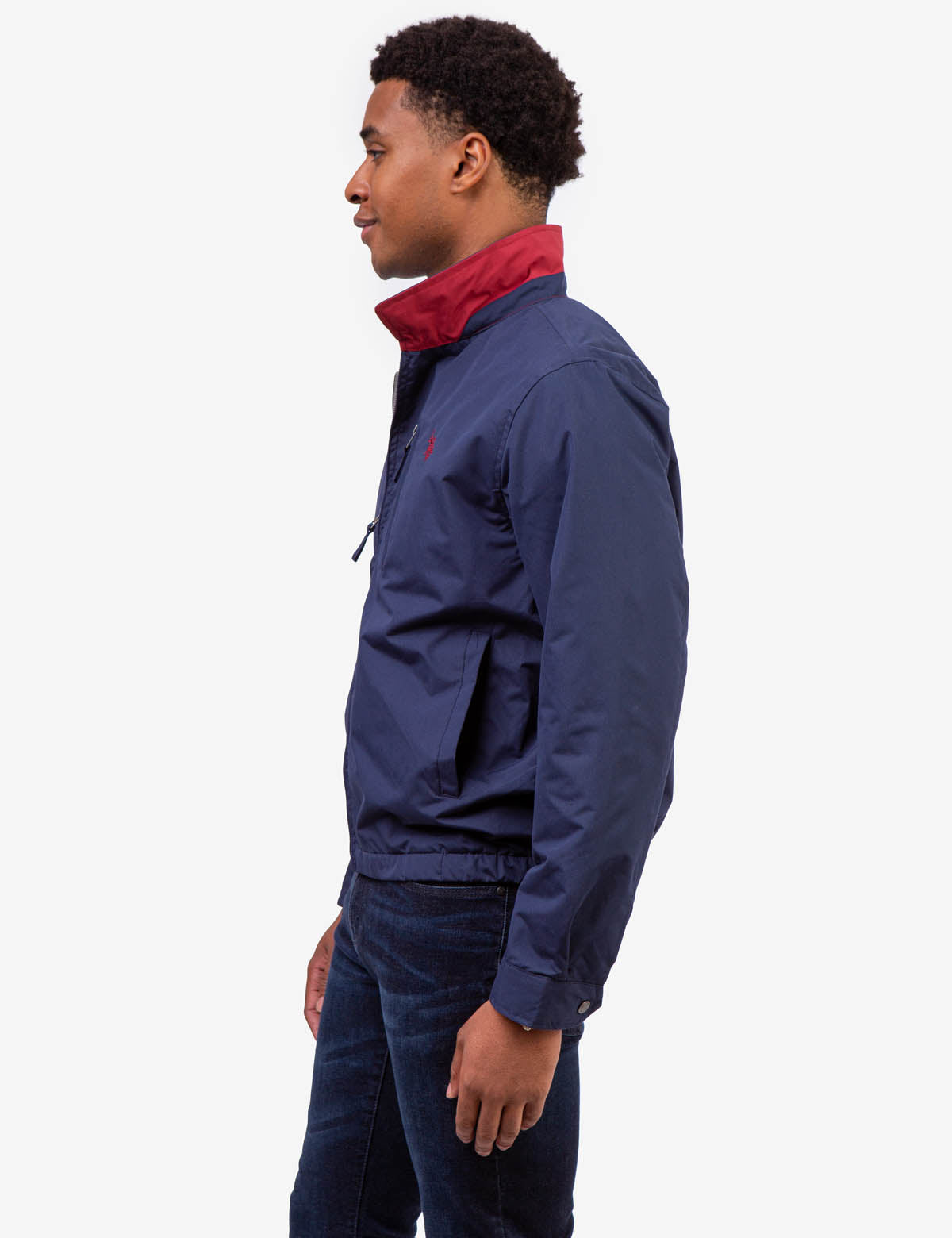 Micro Fleece Golf Jacket with Zip Pocket & Collar | Waterproof