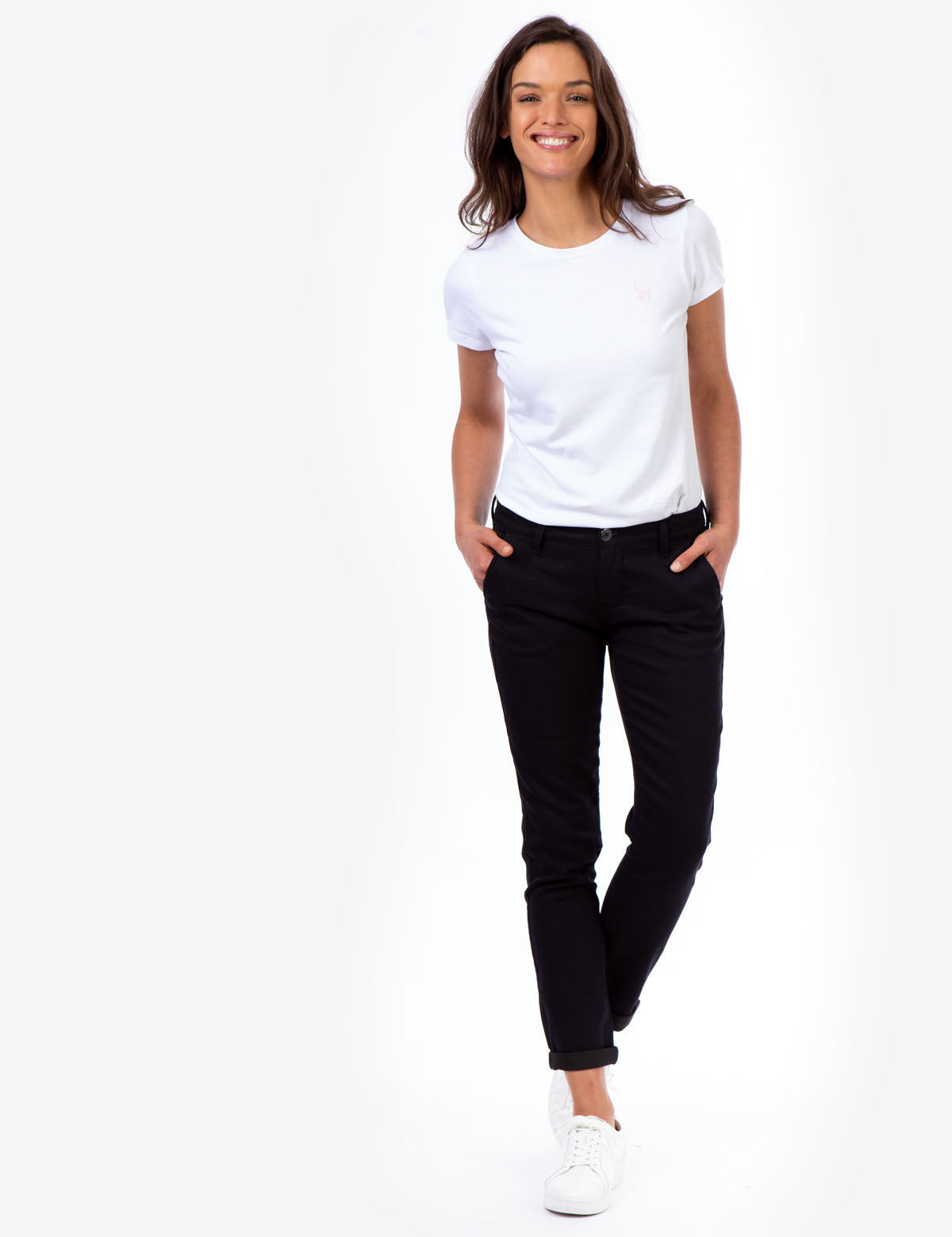 Men's Slim Fit Chino Pants with Side Pockets | U.S. Polo Assn.