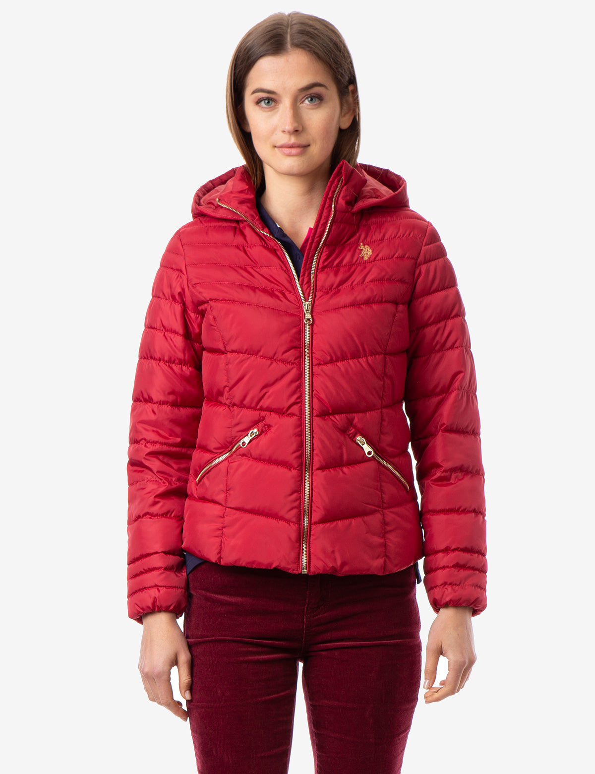 Women's Moto Jacket with Embroidered Logo | Long Sleeves