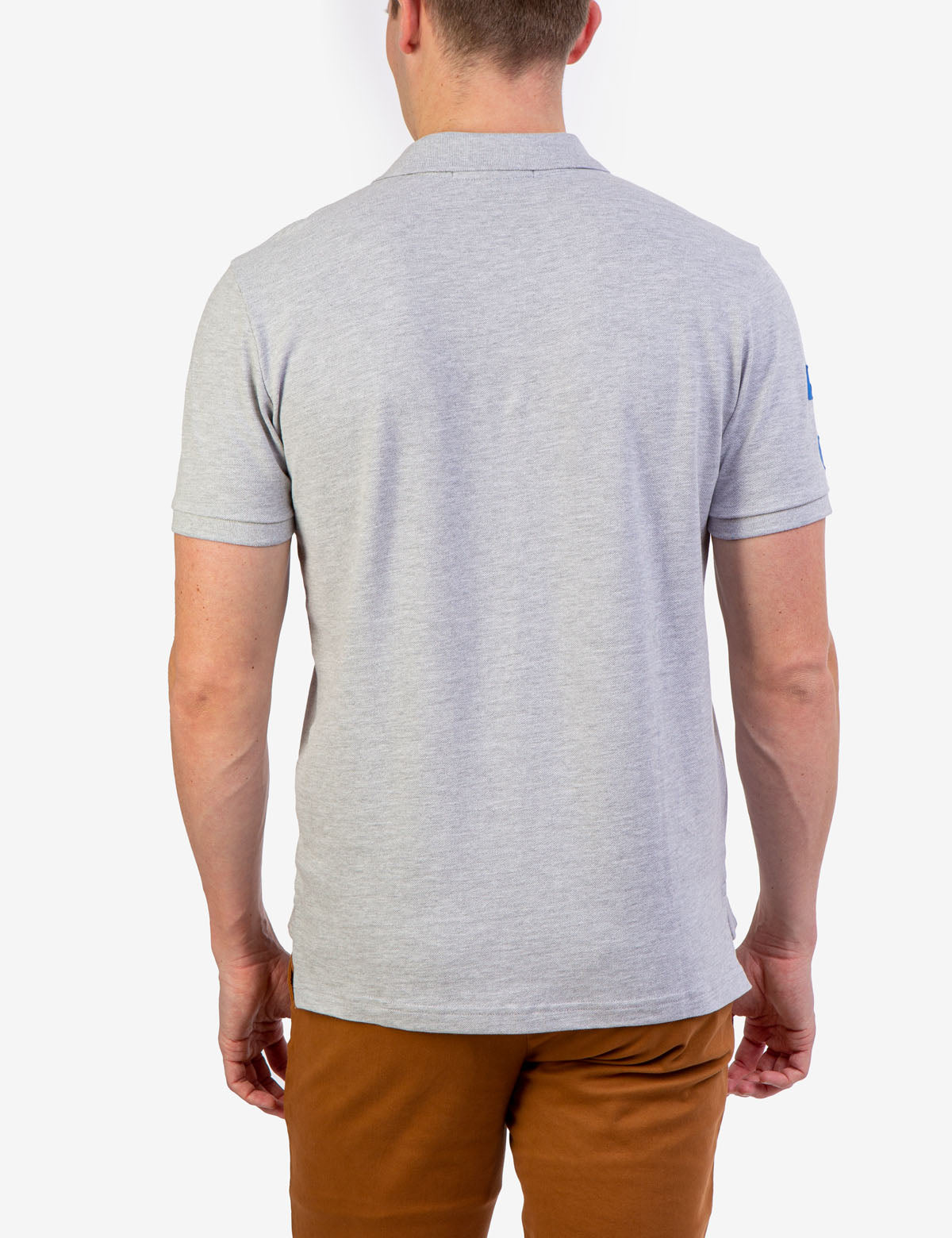 Big Logo Polo Shirt with Multicolor Embroidery | Classic Fit