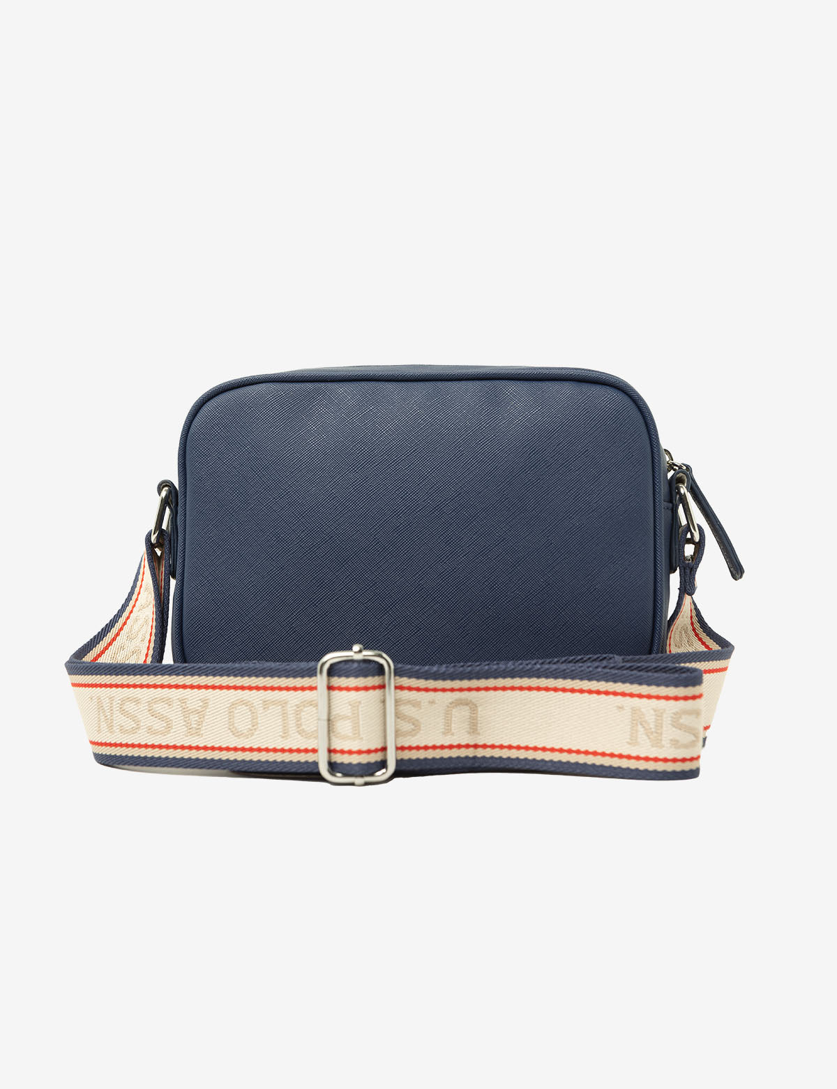 Classic Zip Crossbody Bag for Women | Saffiano PU & Logo Strap | U.S. Polo Assn.