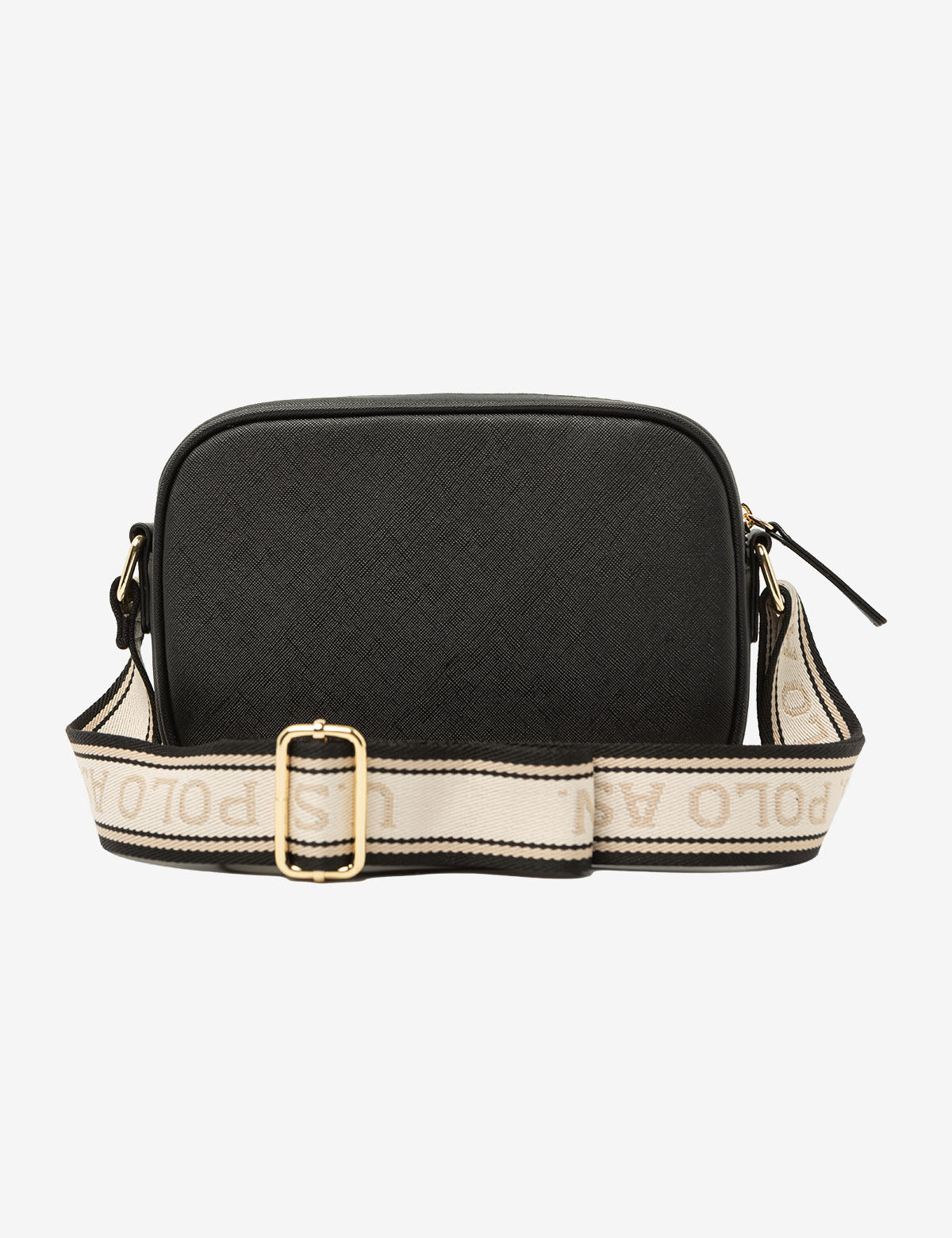 Classic Zip Crossbody Bag for Women | Saffiano PU & Logo Strap | U.S. Polo Assn.