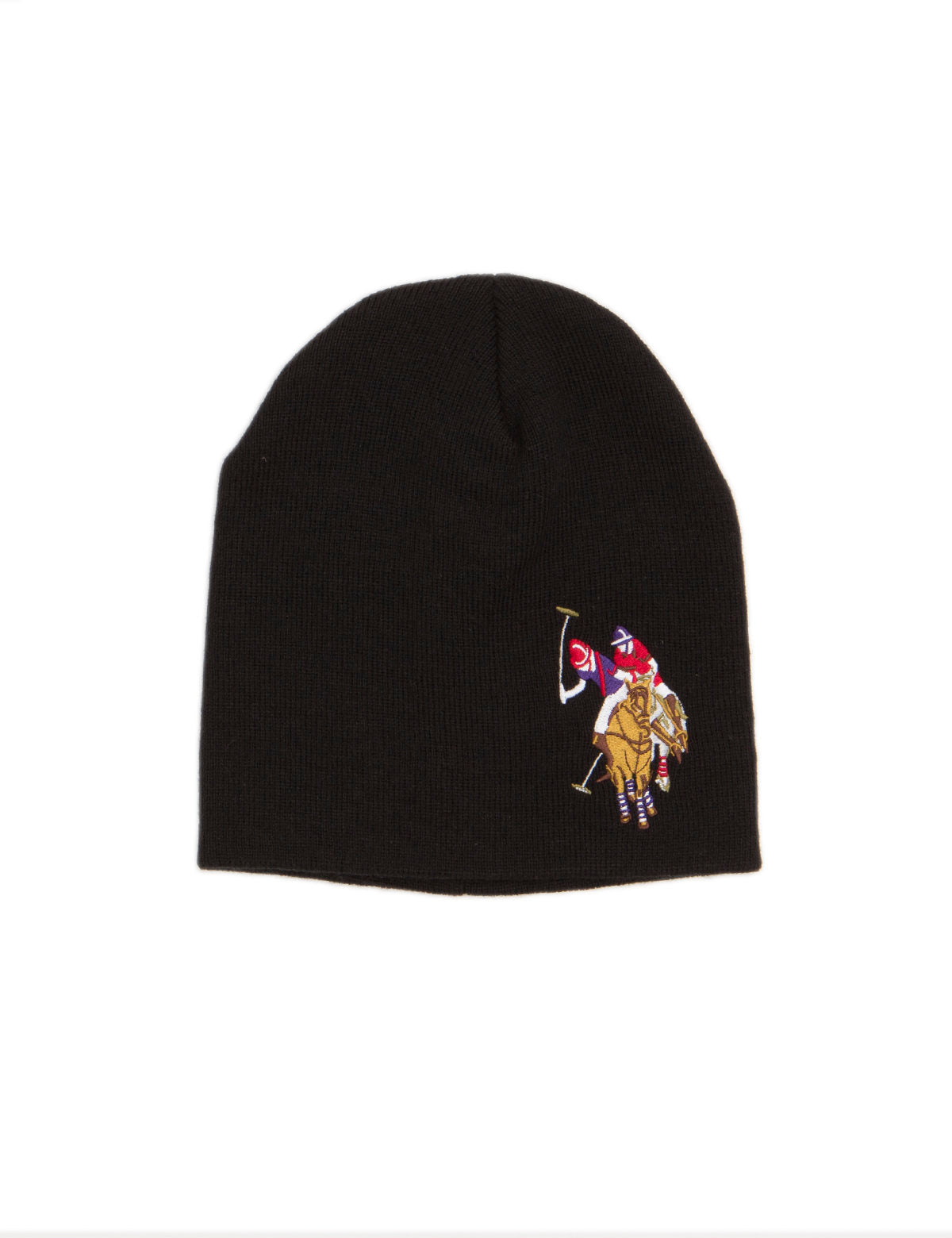 Multi-Colored Logo Beanie | Stretch Fit Knit Cap for Men & Women