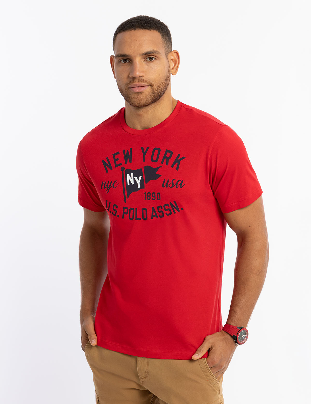 New York Graphic Jersey T-Shirt | Casual Cotton Tee