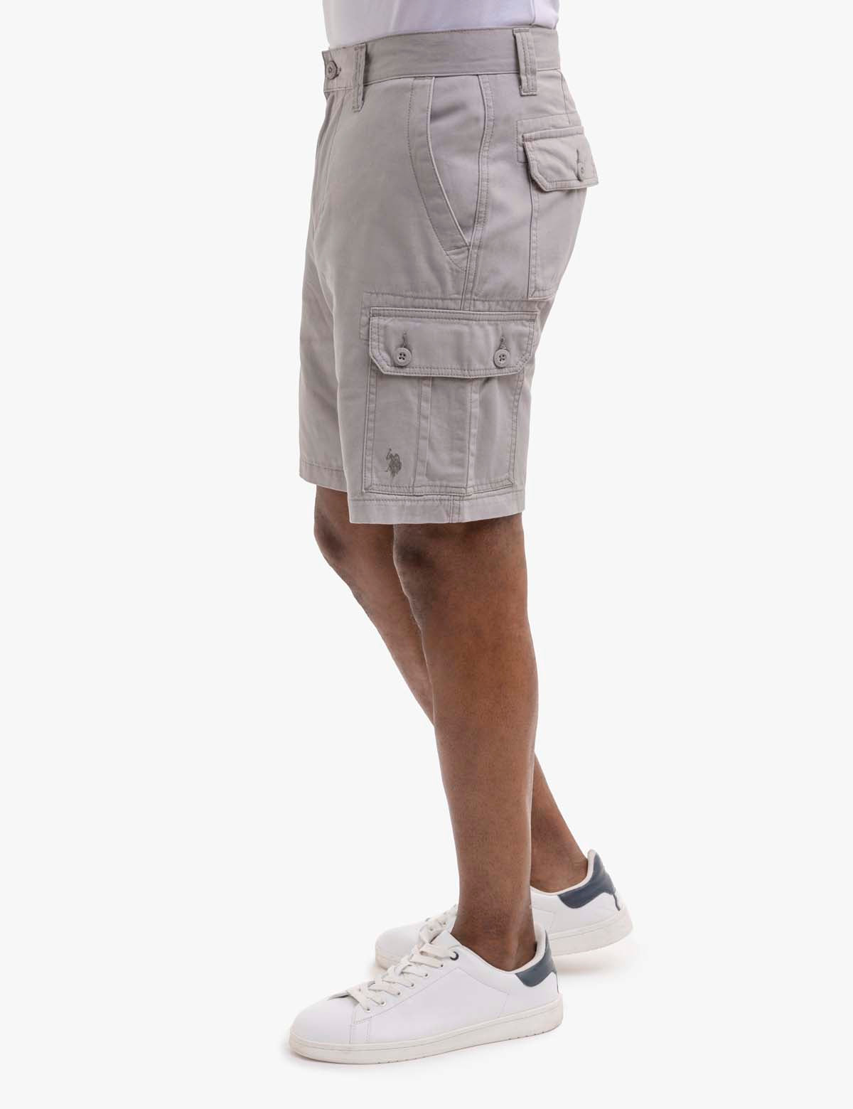 Classic Twill Cargo Shorts for Men | Durable & Comfortable