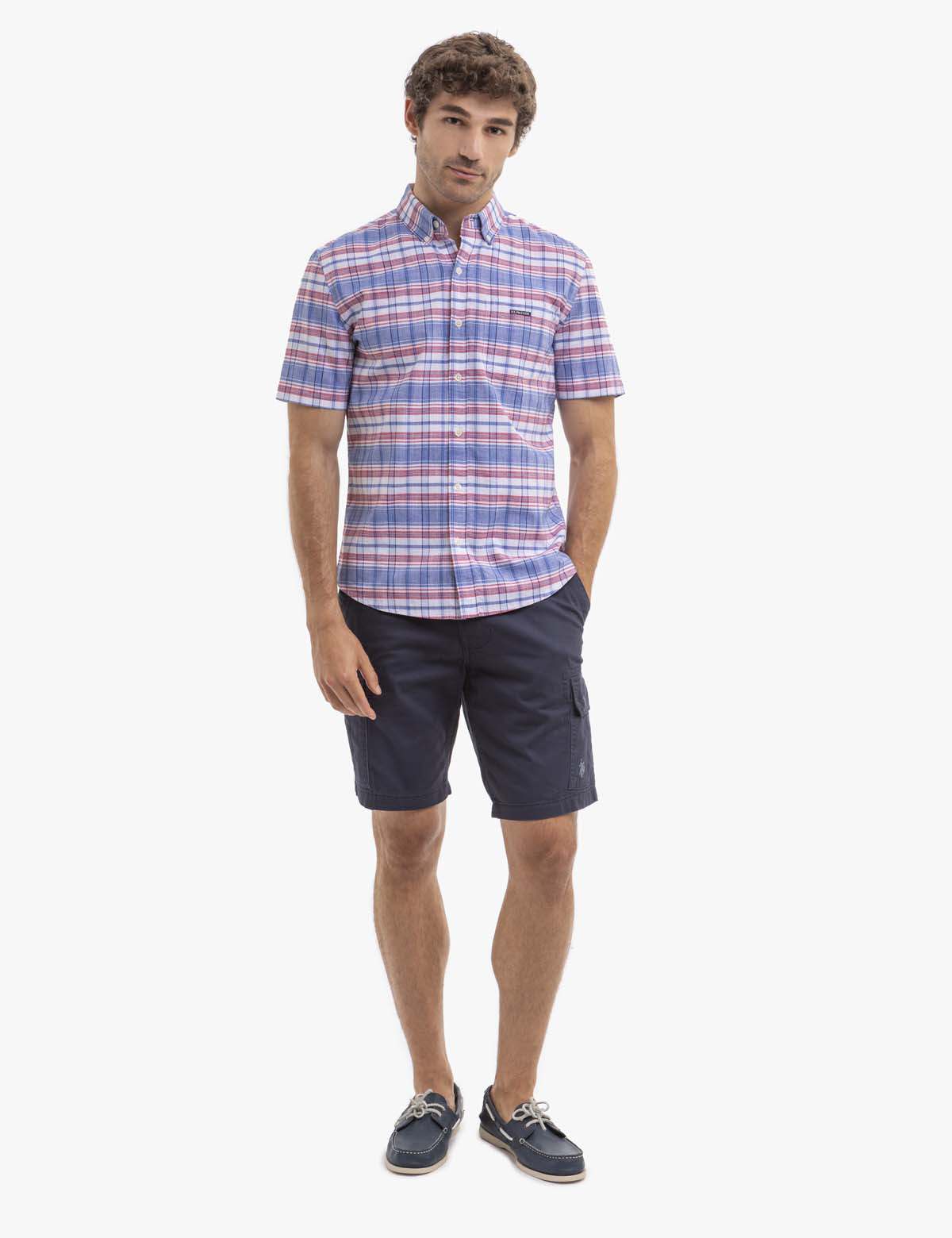 Classic Twill Cargo Shorts for Men | Durable & Comfortable