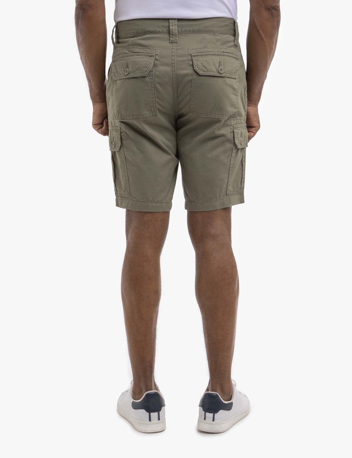 Classic Twill Cargo Shorts for Men | Durable & Comfortable
