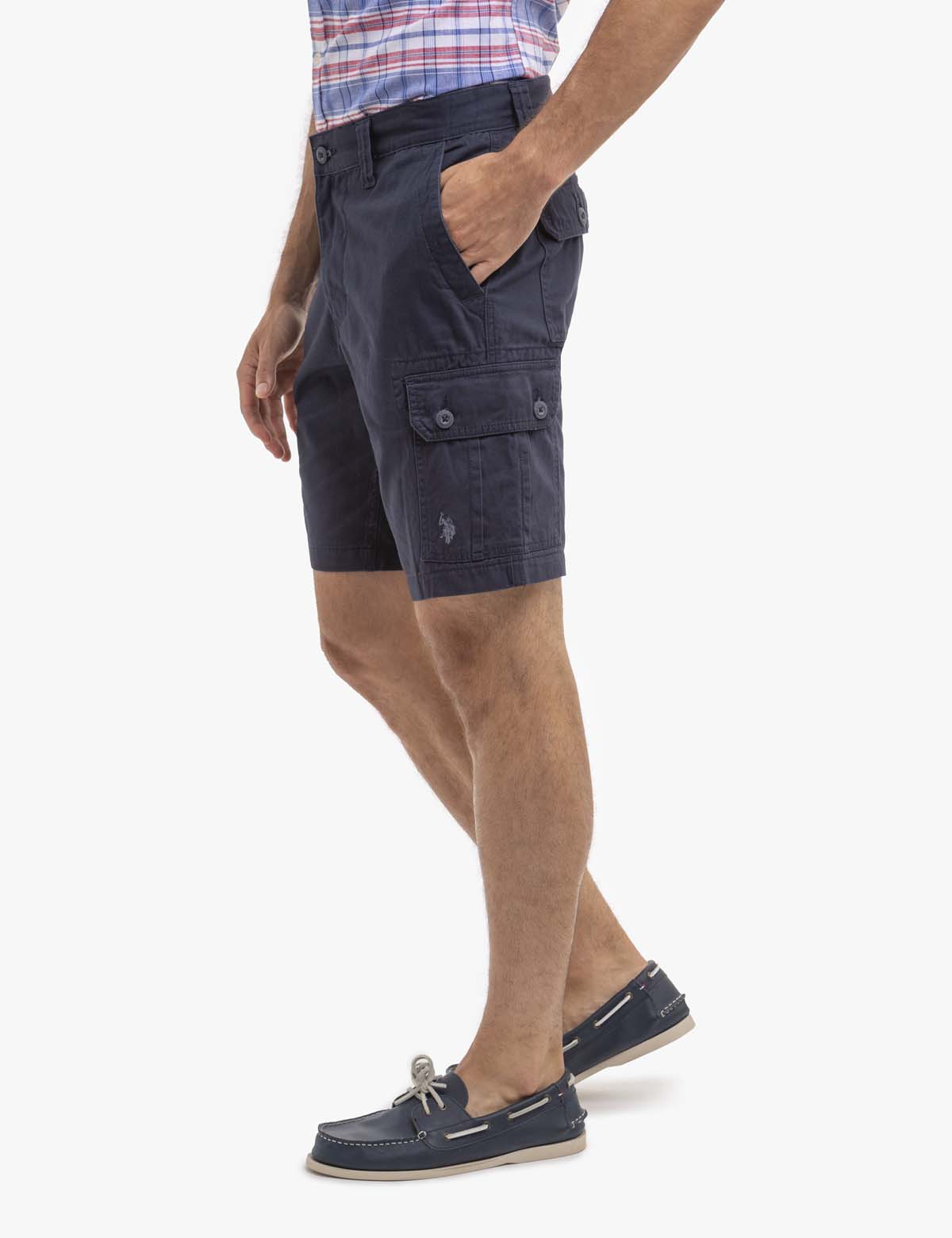 Classic Twill Cargo Shorts for Men | Durable & Comfortable