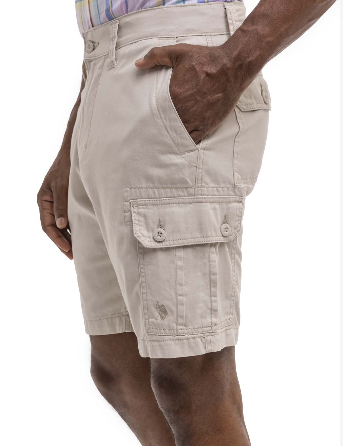 Classic Twill Cargo Shorts for Men | Durable & Comfortable