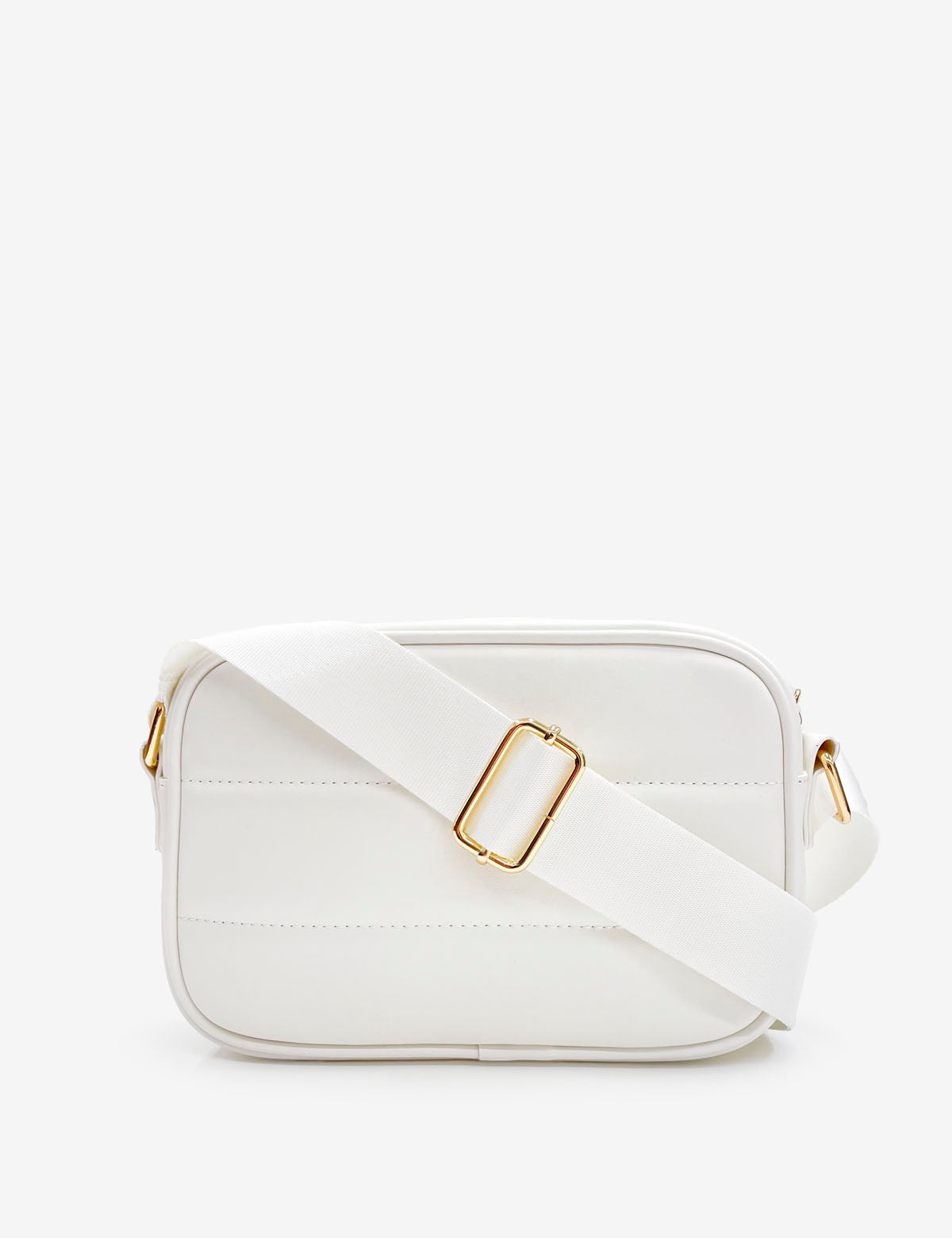 Quilted Crossbody Bag with Adjustable Strap & Zip Closure | CHANNEL
