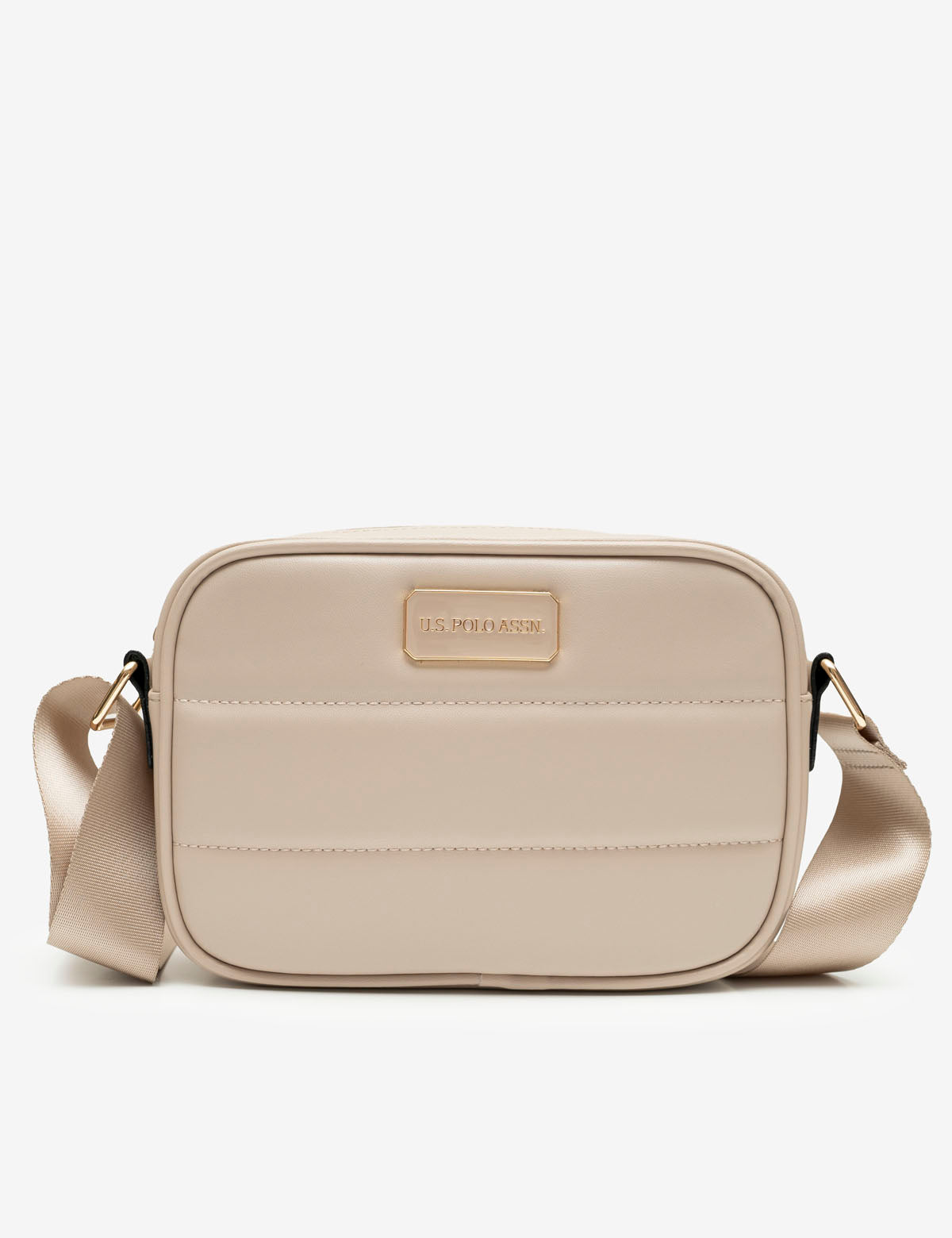 Quilted Crossbody Bag with Adjustable Strap & Zip Closure | CHANNEL