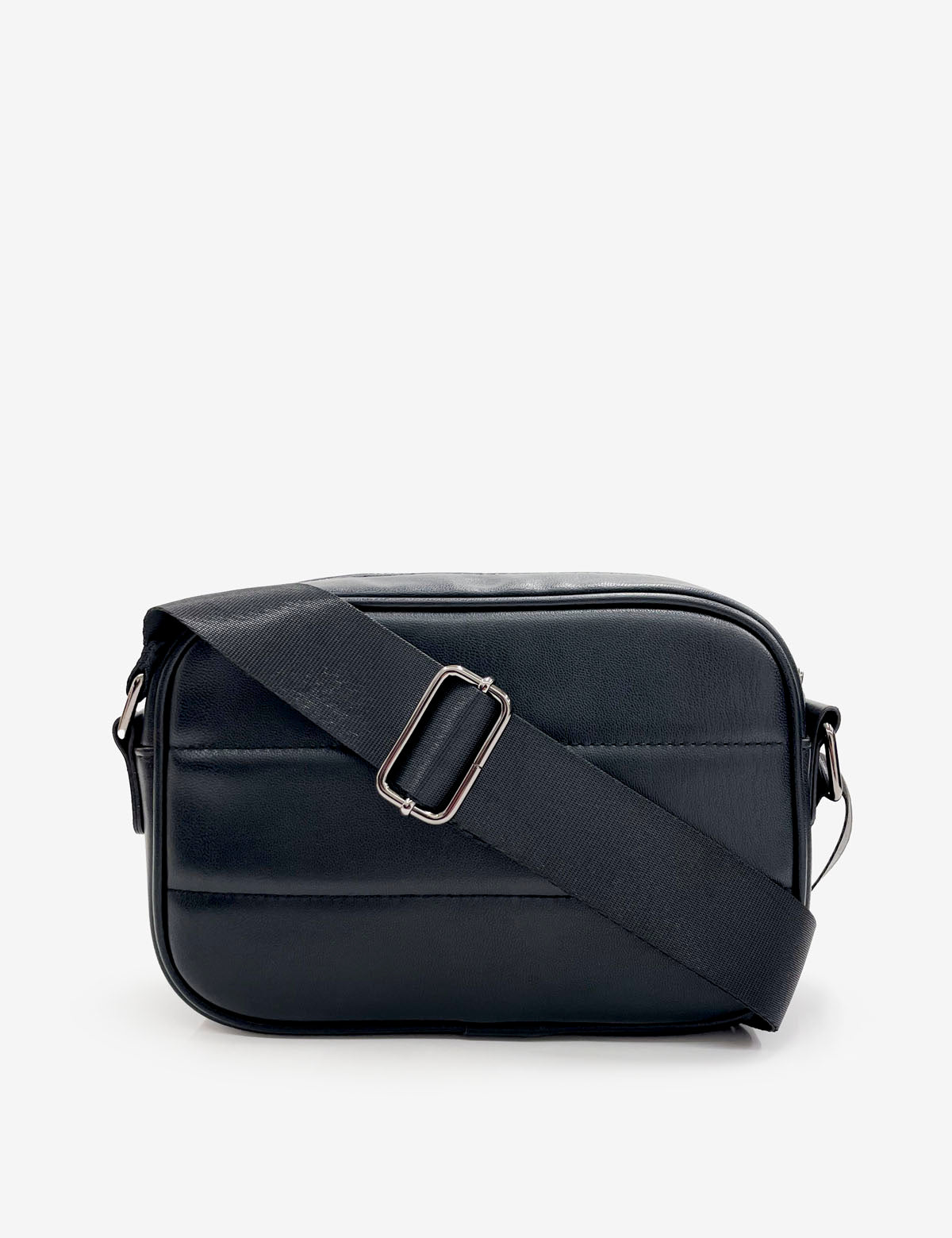 Quilted Crossbody Bag with Adjustable Strap & Zip Closure | CHANNEL