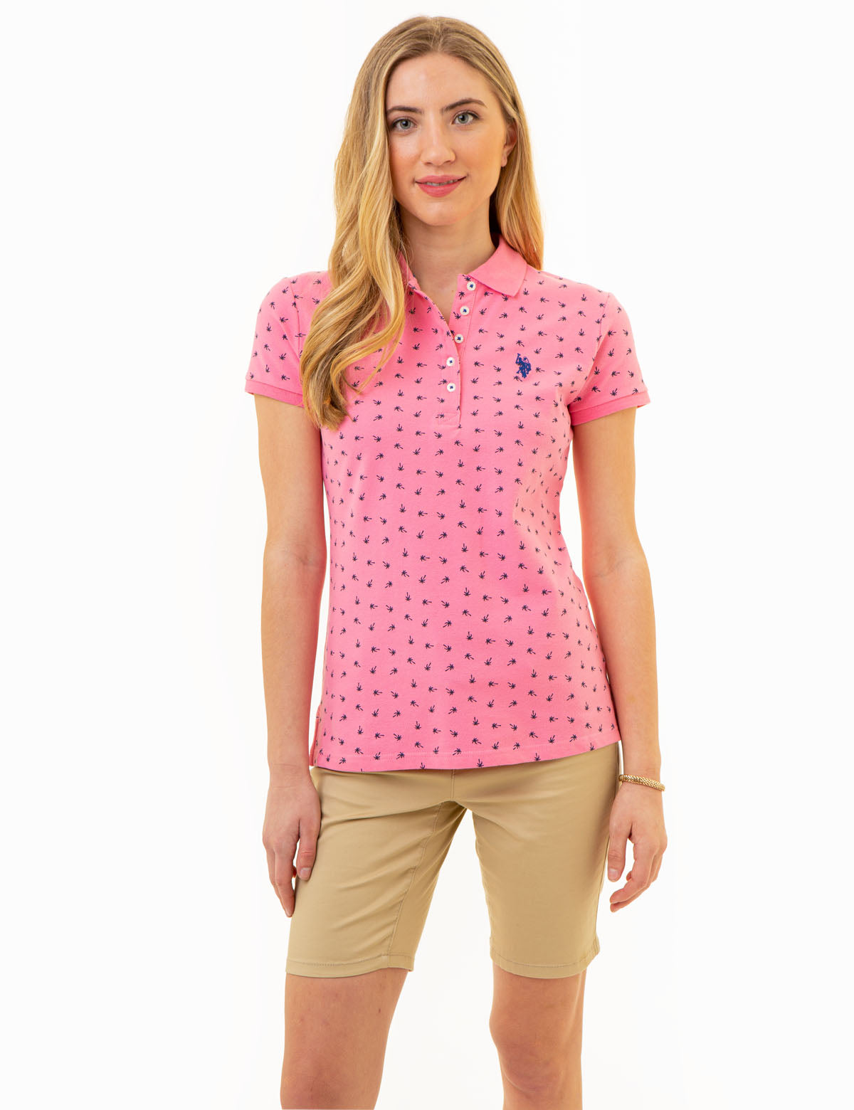 Palm Tree Polo Shirt for Men | Casual Summer Wear