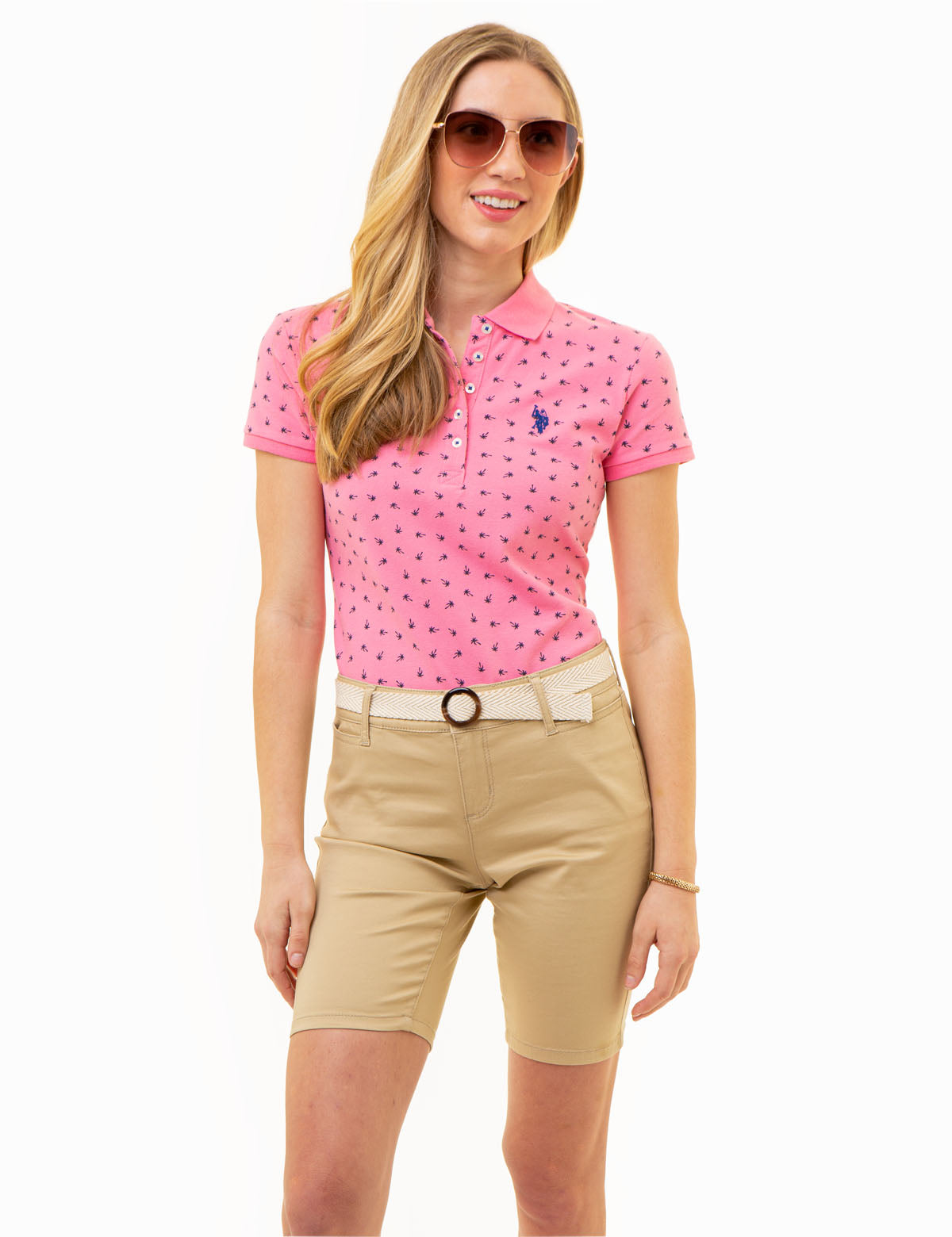 Palm Tree Polo Shirt for Men | Casual Summer Wear