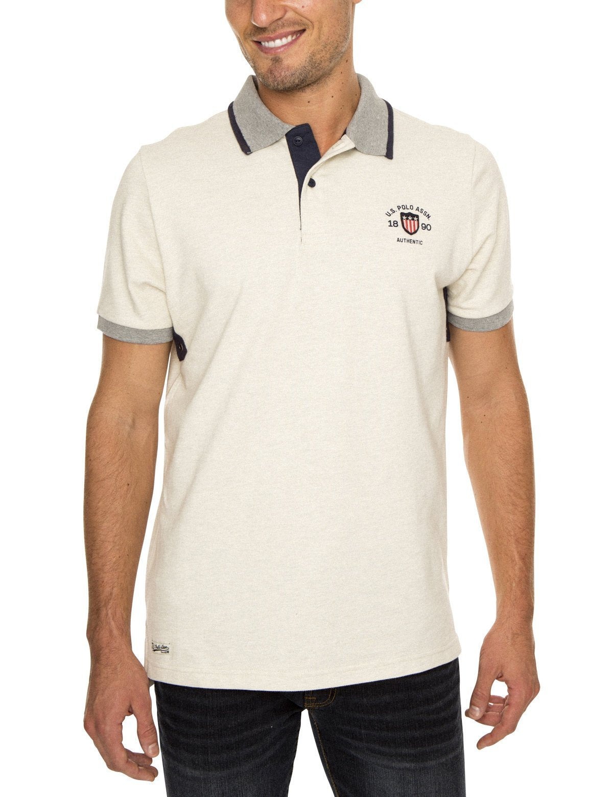 Classic Cotton Polo Shirt with Embroidered Logo | U.S. Polo Assn.