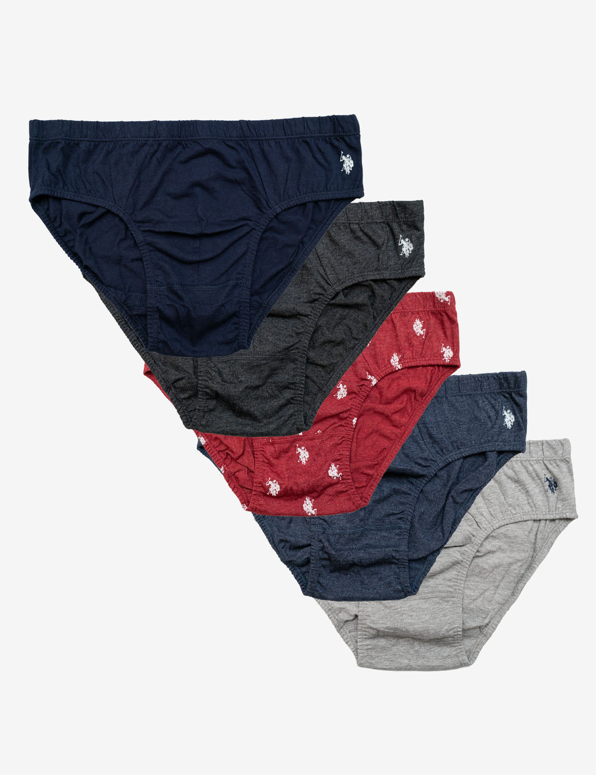 Low-Rise Briefs 5-Pack - Breathable & Tag-Free Underwear