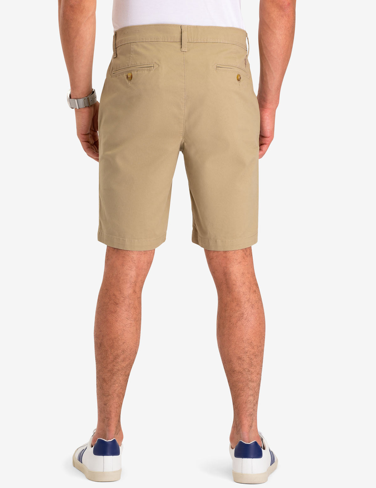 Men's Cotton Twill Shorts with Spandex | Mason