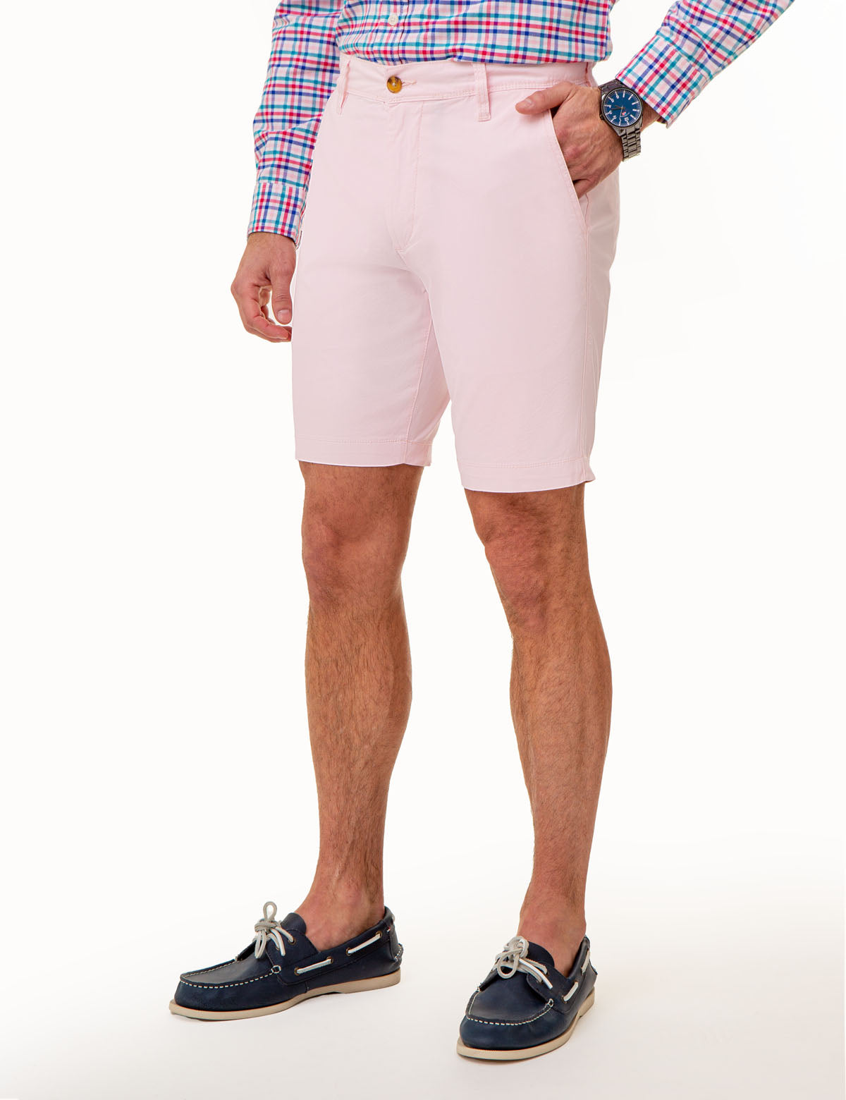 Men's Cotton Twill Shorts with Spandex | Mason