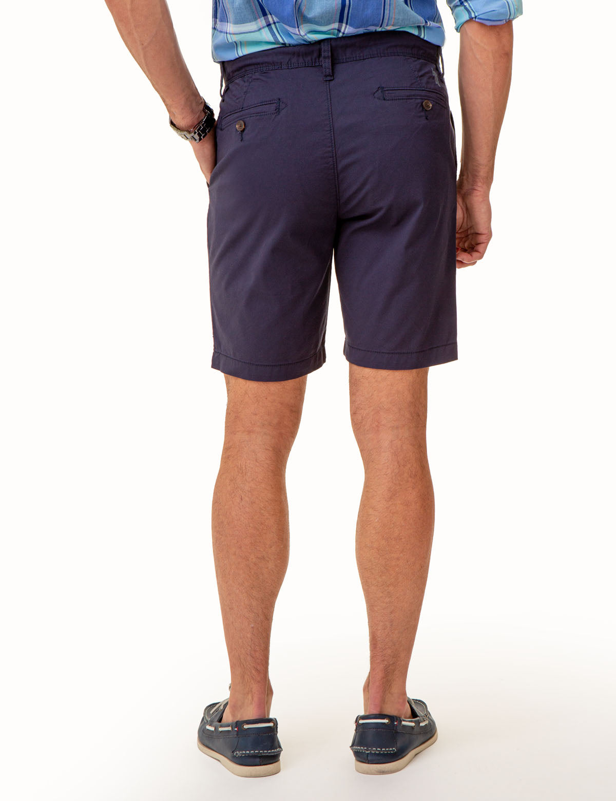 Men's Cotton Twill Shorts with Spandex | Mason