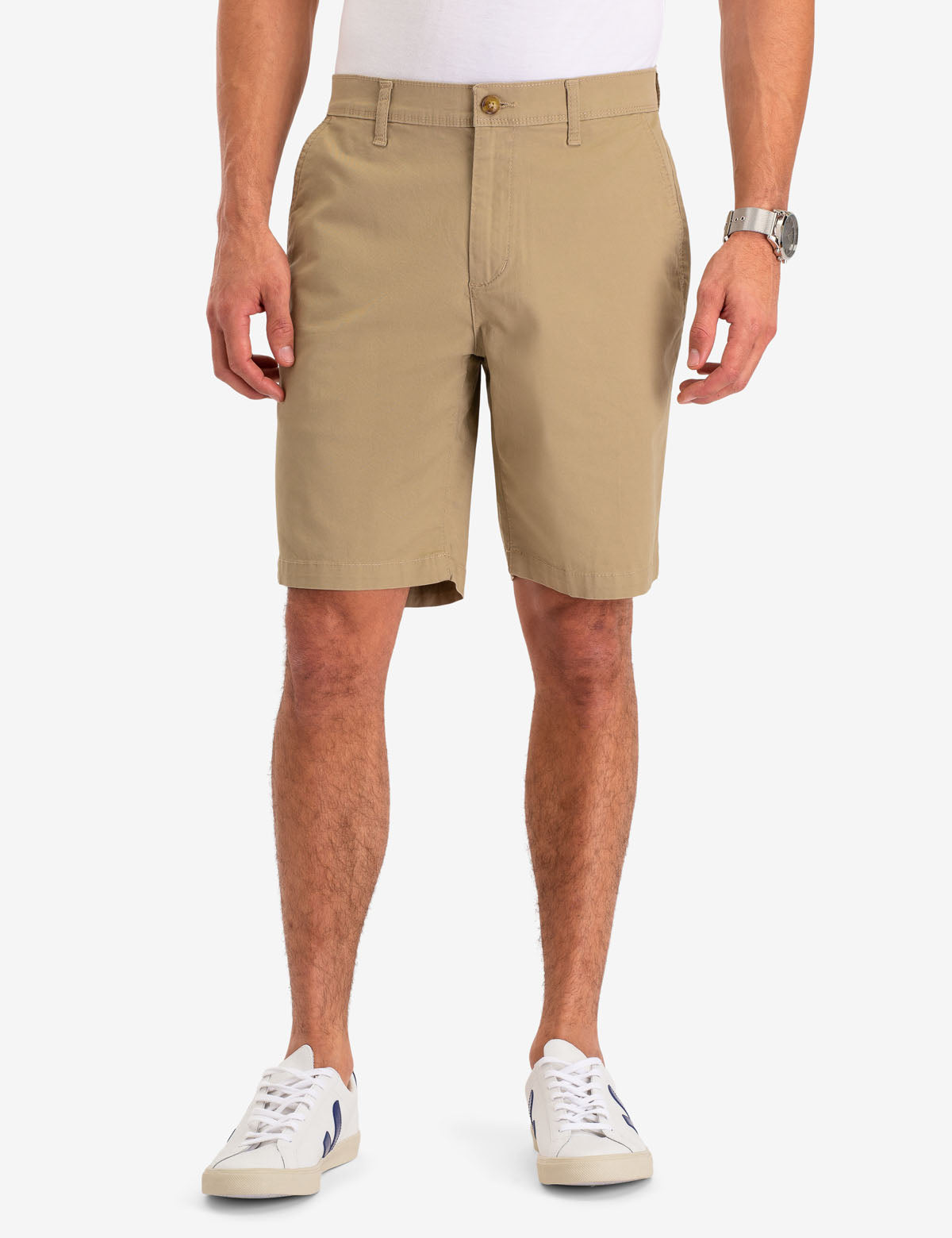 Men's Cotton Twill Shorts with Spandex | Mason