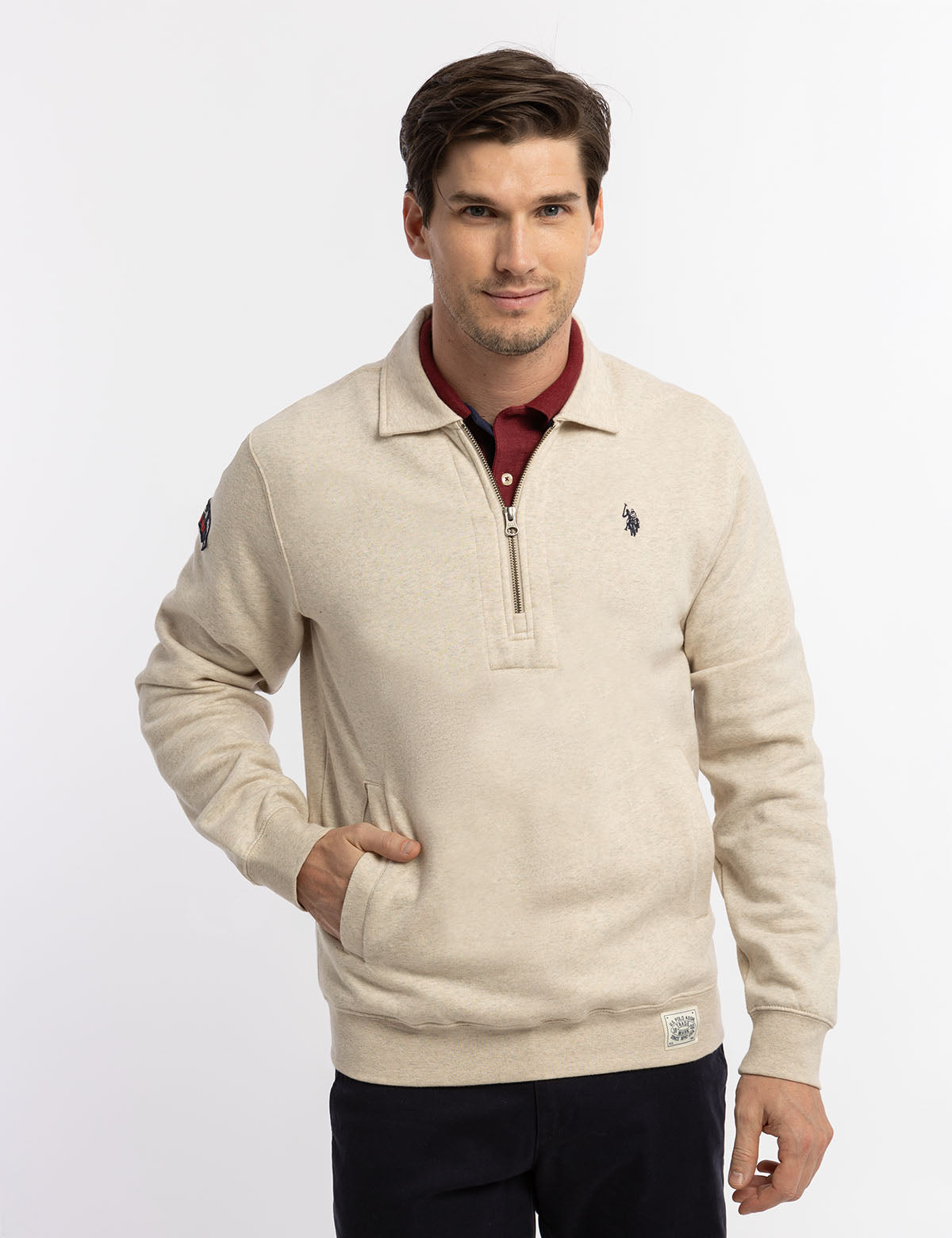 Peached Fleece Quarter Zip Pullover for Men & Women | Cozy & Warm