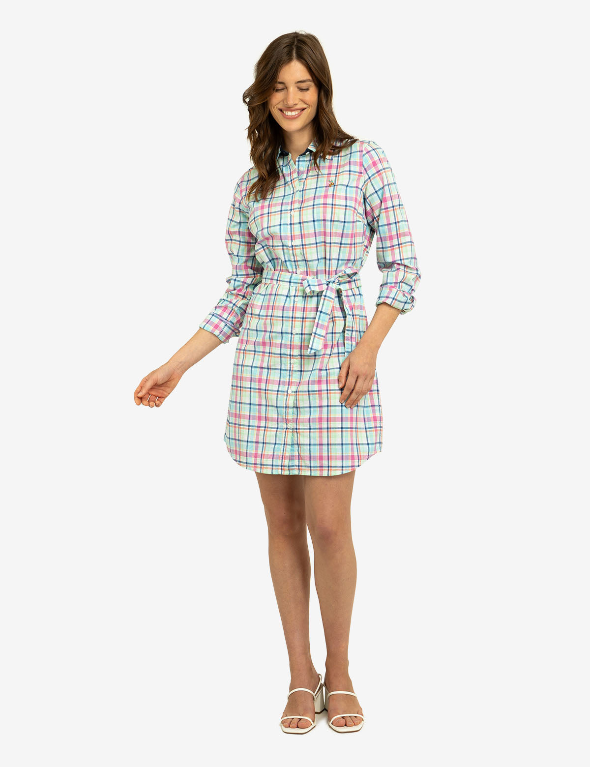 Plaid Oxford Dress for Women | Classic Casual Style