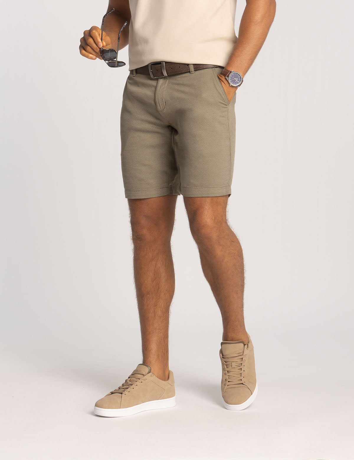 Dobby Pattern Shorts | Mason