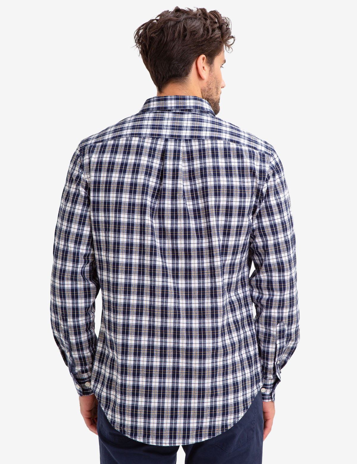Plaid Woven Shirt for Men | 100% Cotton & Machine Wash | U.S. Polo Assn.