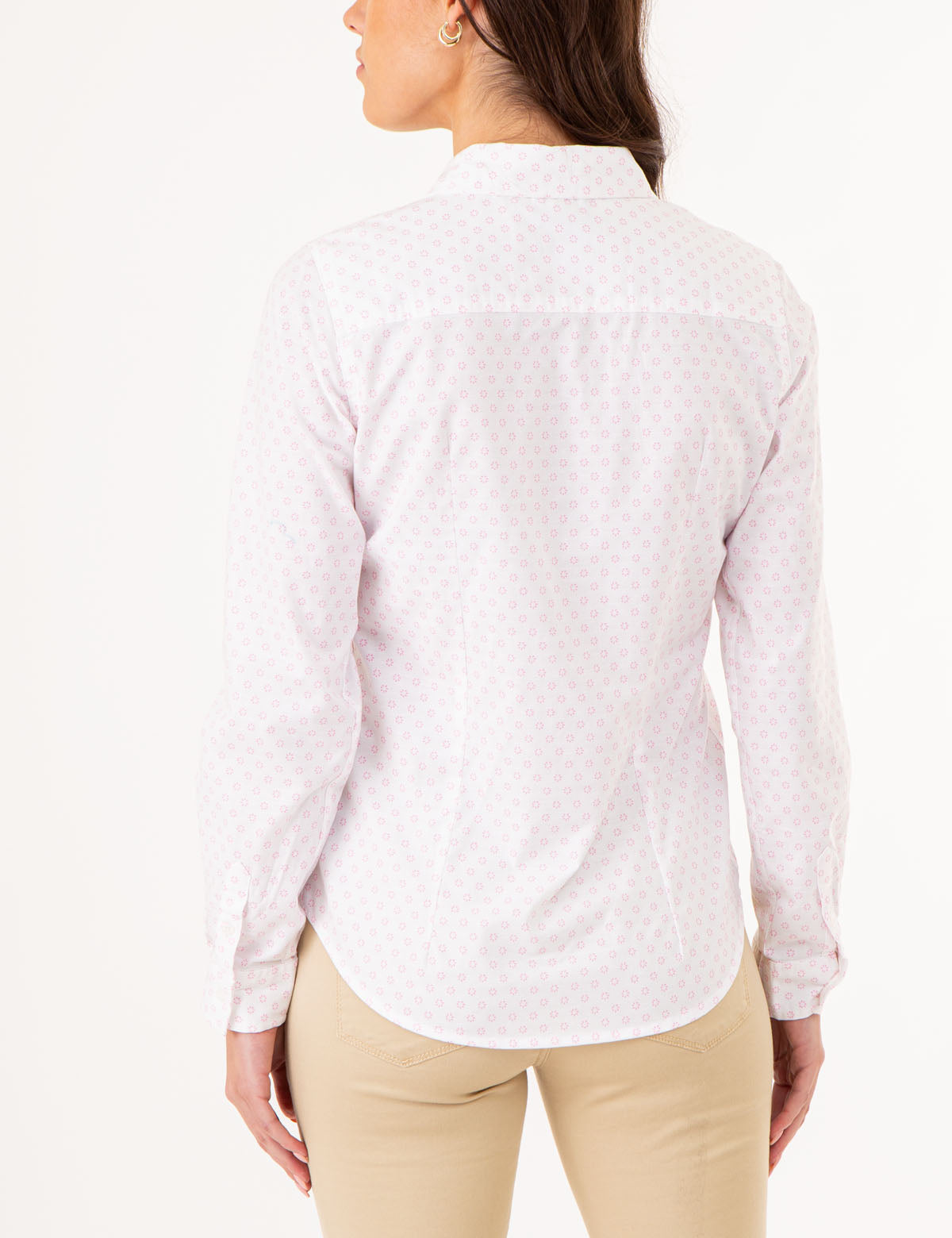 Printed Oxford Shirt in Poplin Fabric | Casual Wear