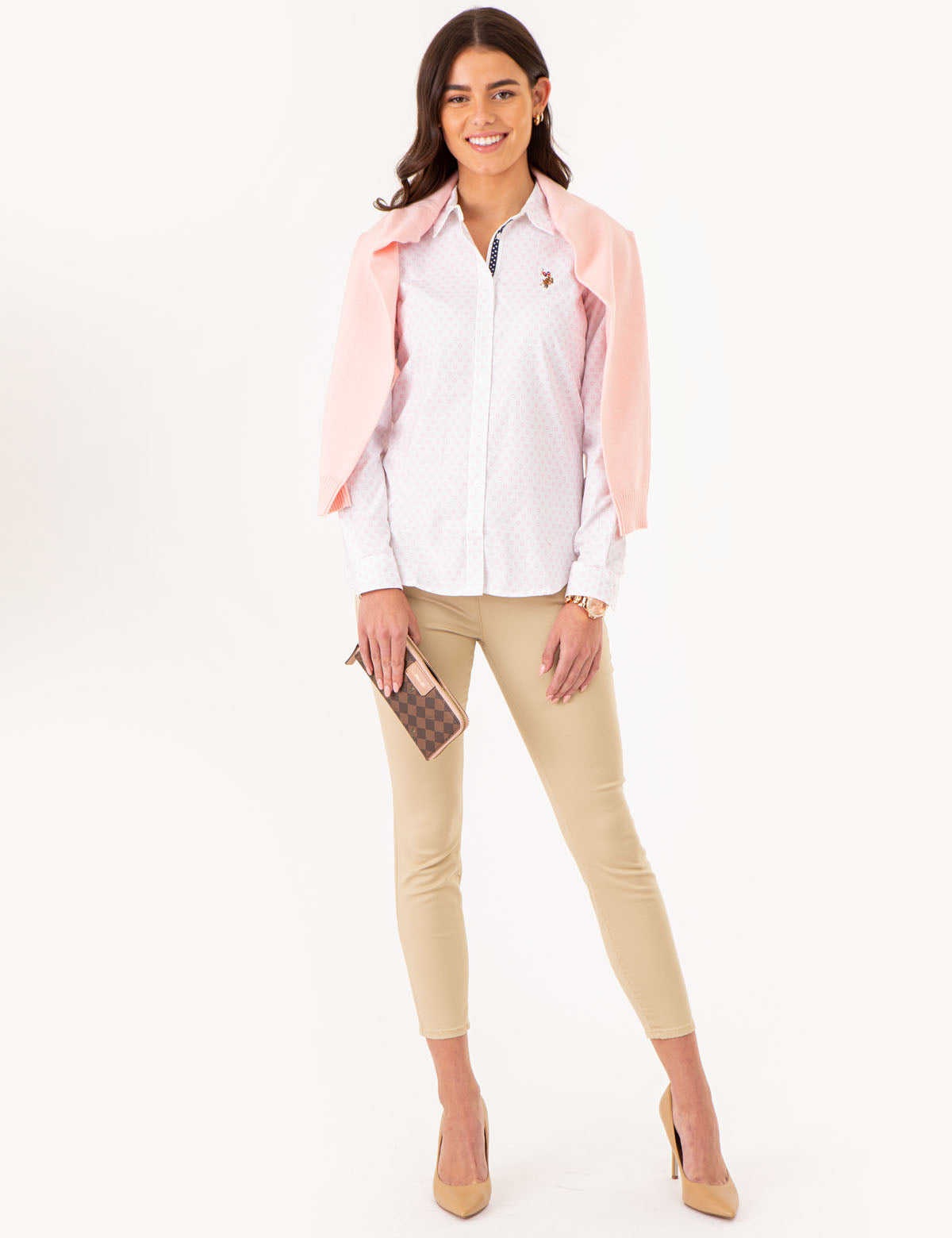 Printed Oxford Shirt in Poplin Fabric | Casual Wear