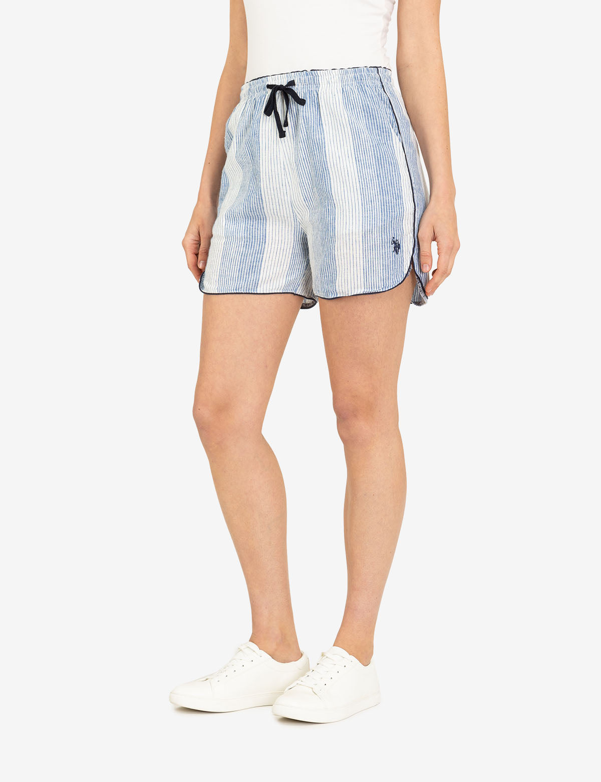 Drawstring Piped Shorts for Men | Comfortable Casual Wear