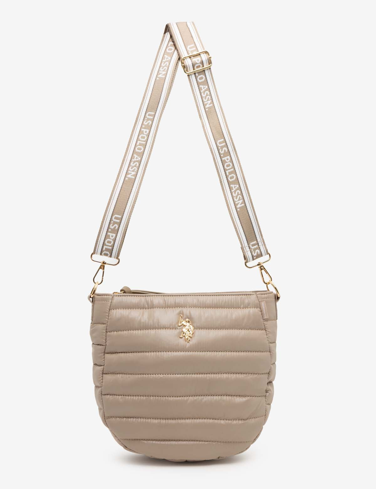 Quilted U Crossbody Bag for Women | Stylish & Compact